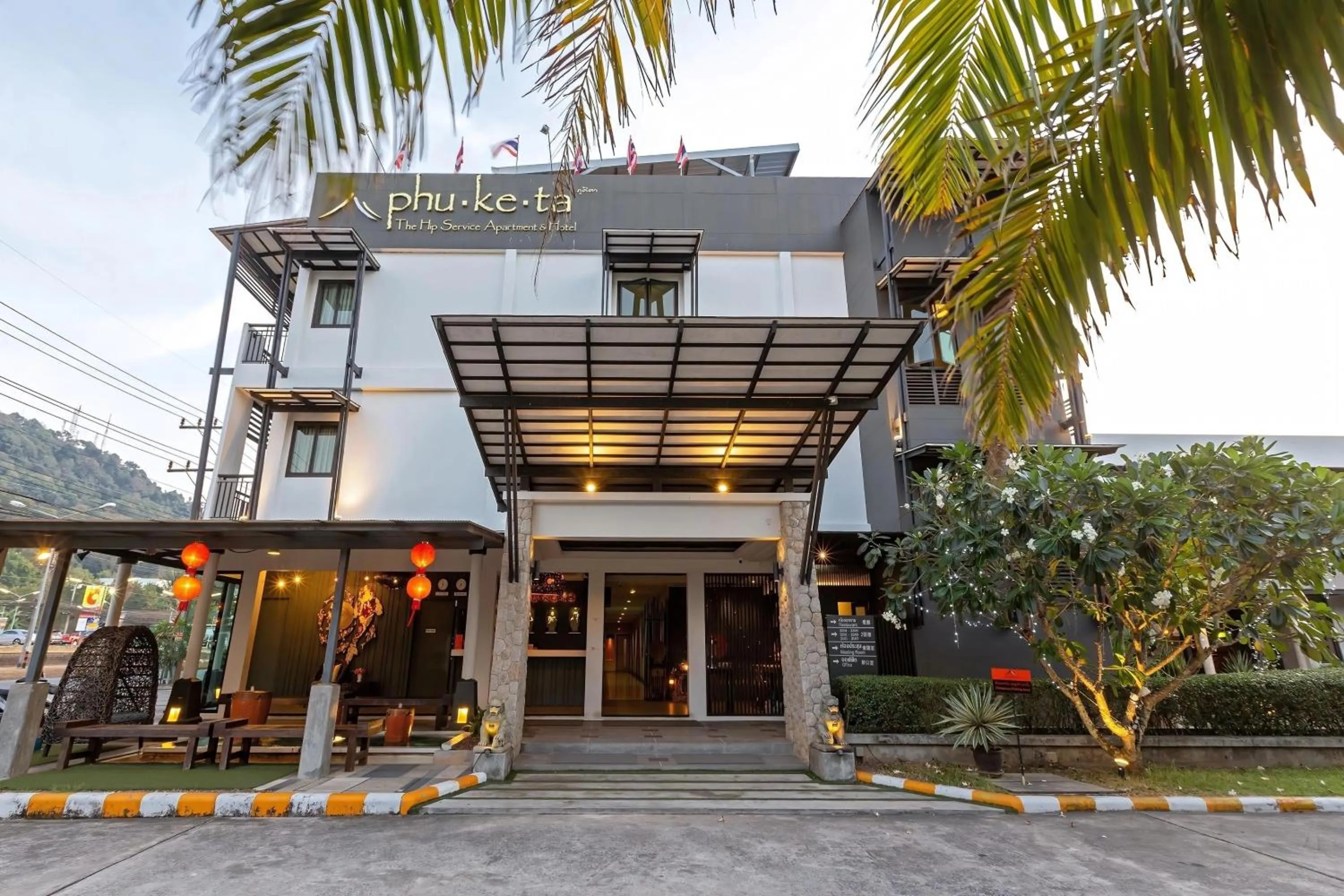 Property building in Phuketa Hotel Phuket Town