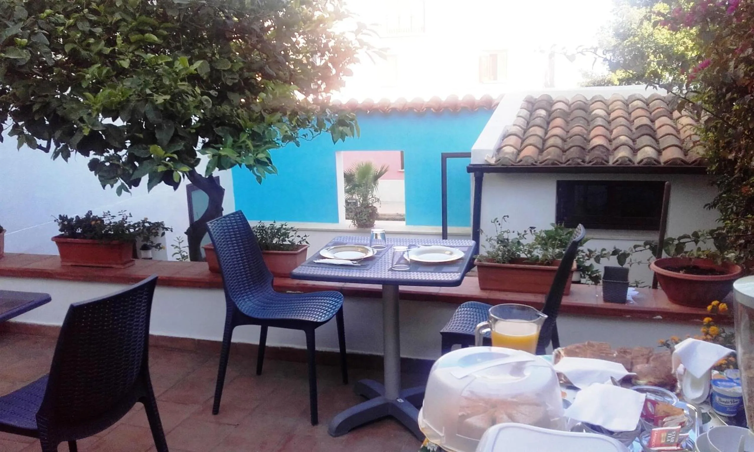 Garden in B&B Cafisu