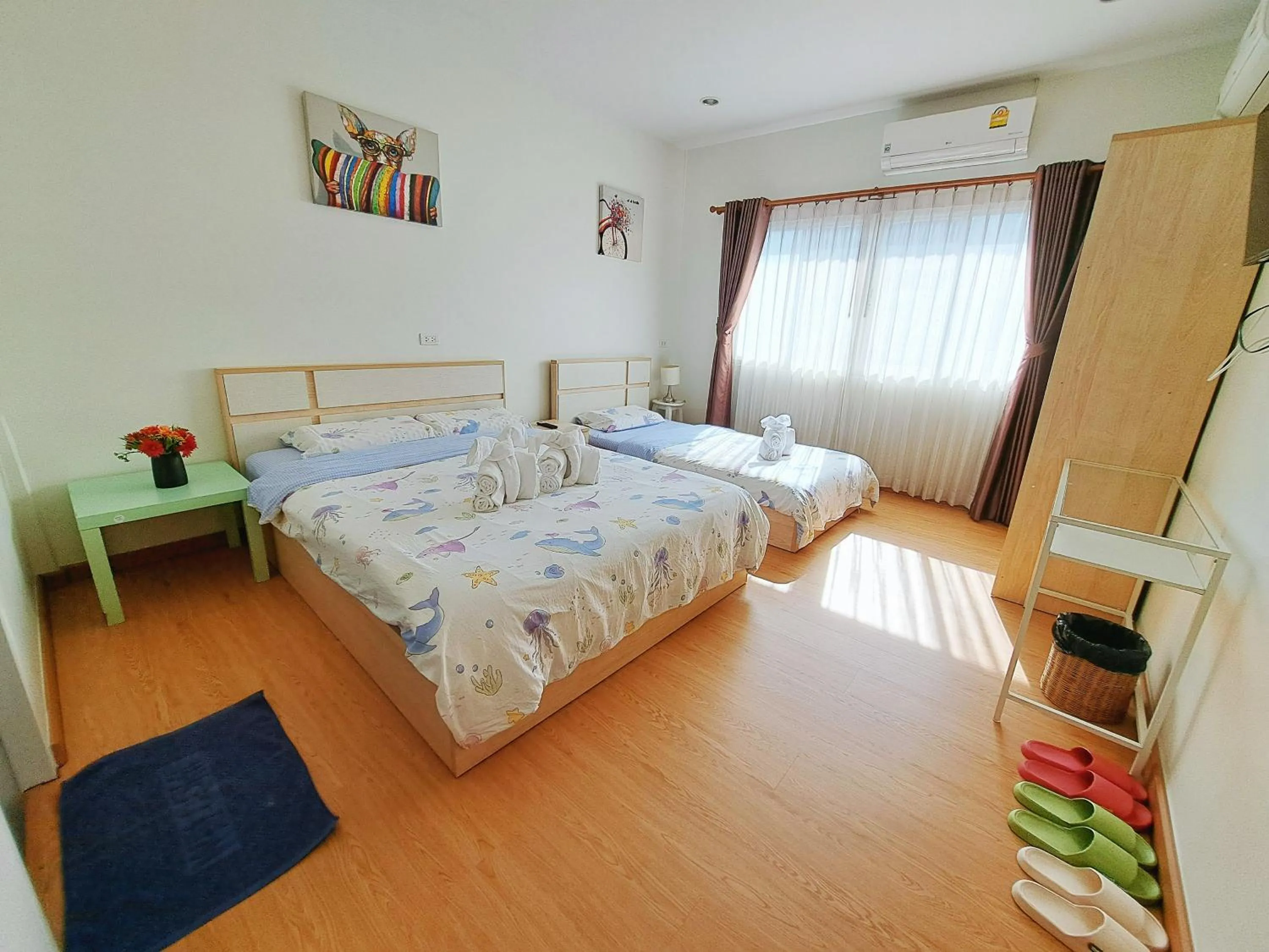 Family, Bed in TD Bangkok