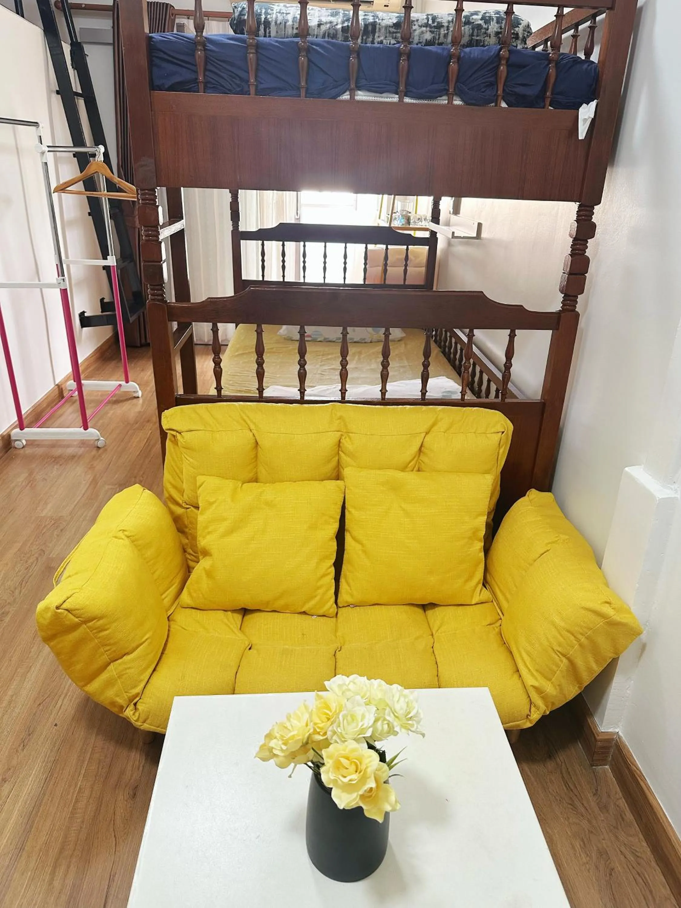 Photo of the whole room, Bed in TD Bangkok