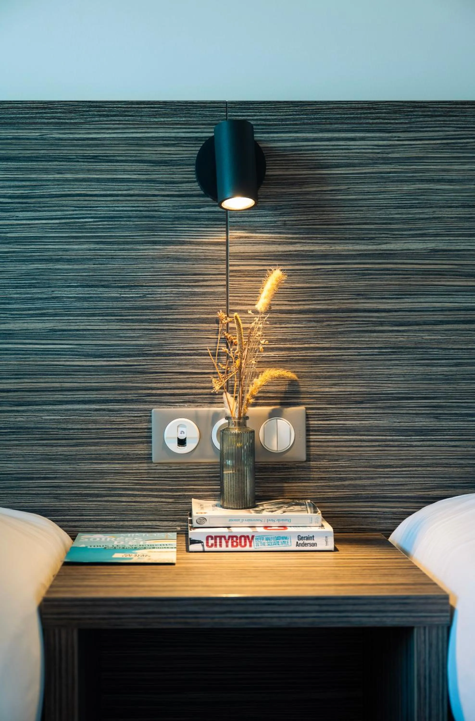 Bedroom in Hôtel du Midi Plage