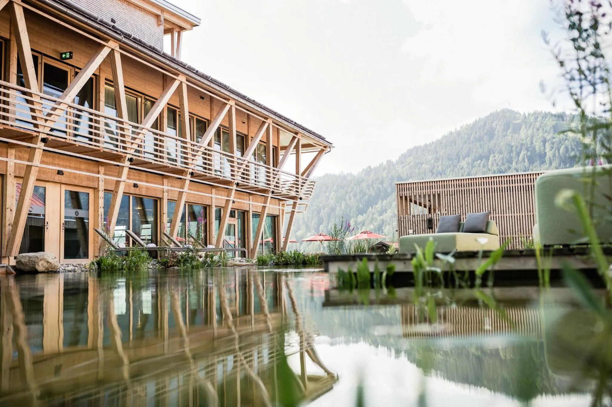 Spa and wellness centre/facilities in HUBERTUS Mountain Refugio Allgäu