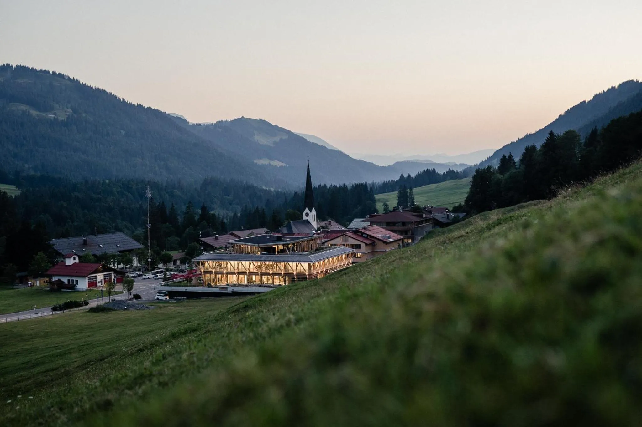 Property building in HUBERTUS Mountain Refugio Allgäu