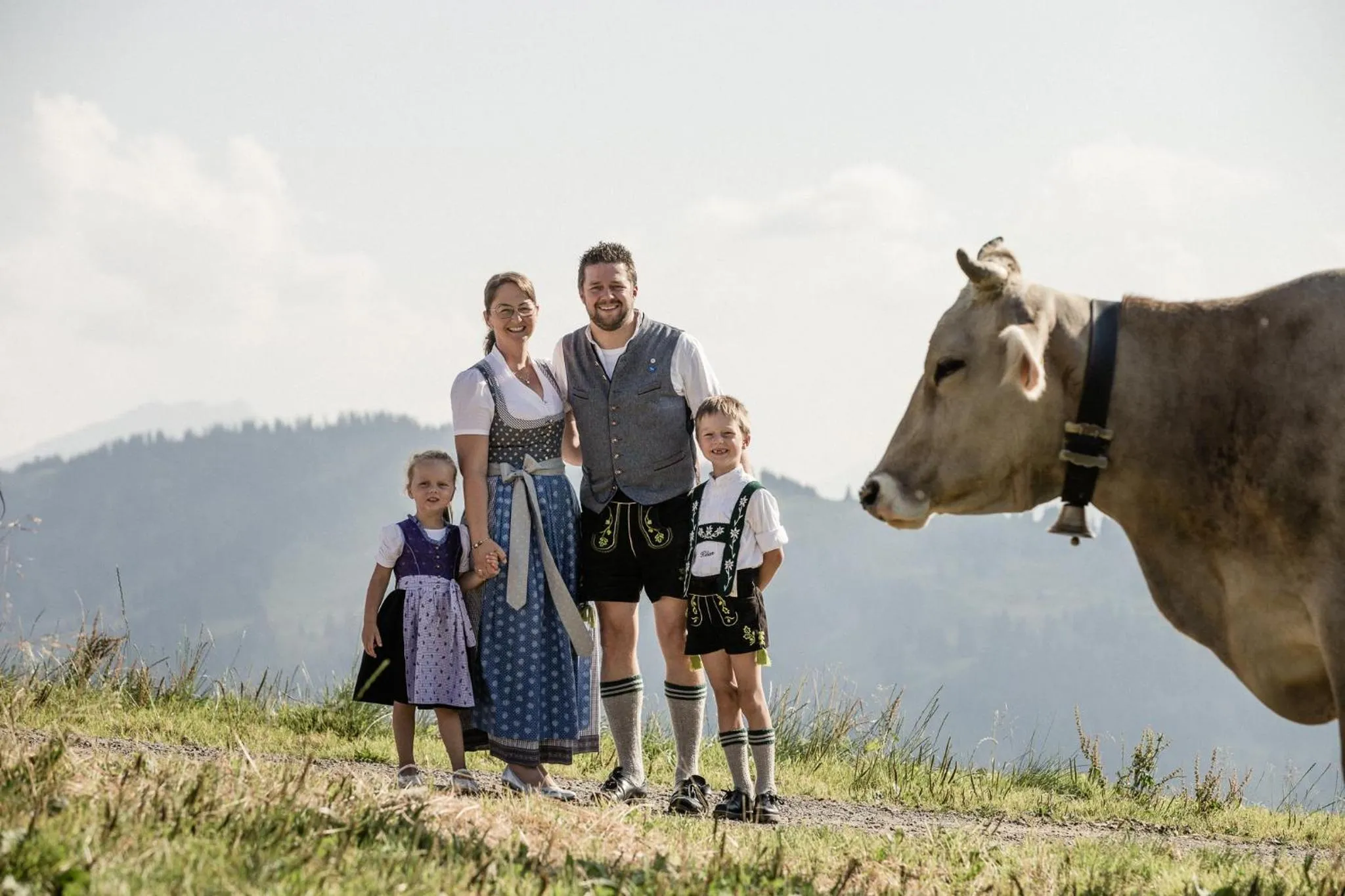 Family in HUBERTUS Mountain Refugio Allgäu