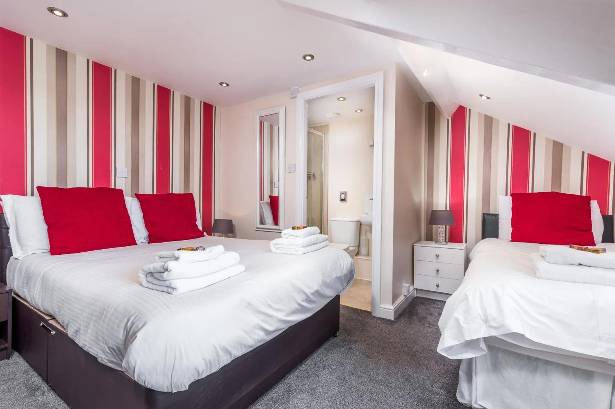 Bed in Riviera Guesthouse