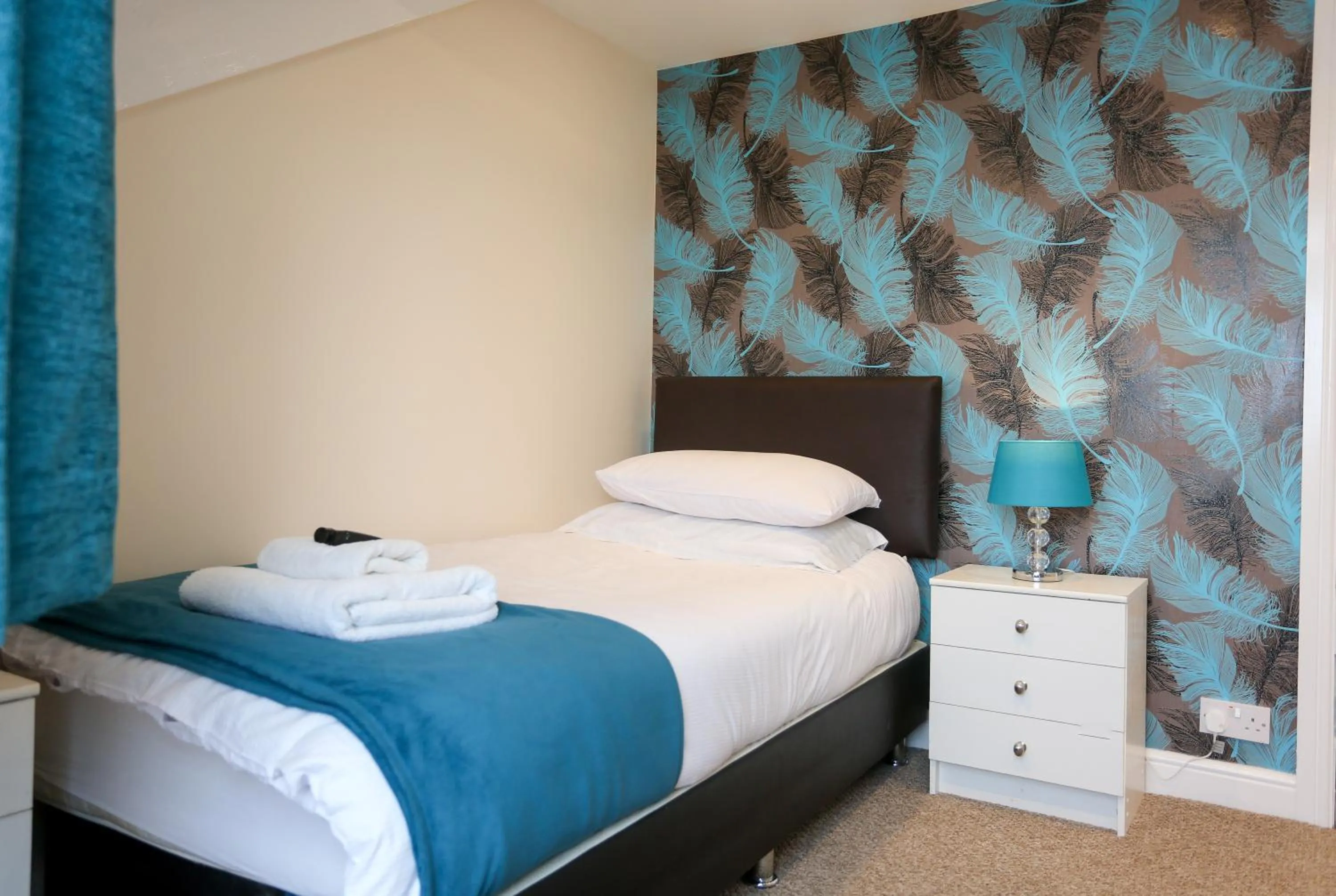 Bed in Riviera Guesthouse