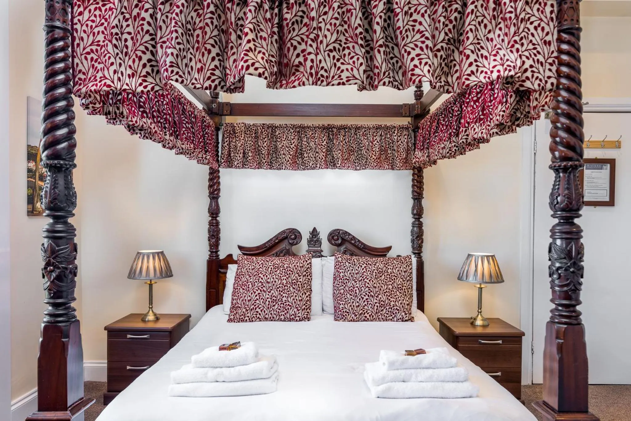 Bed in Riviera Guesthouse