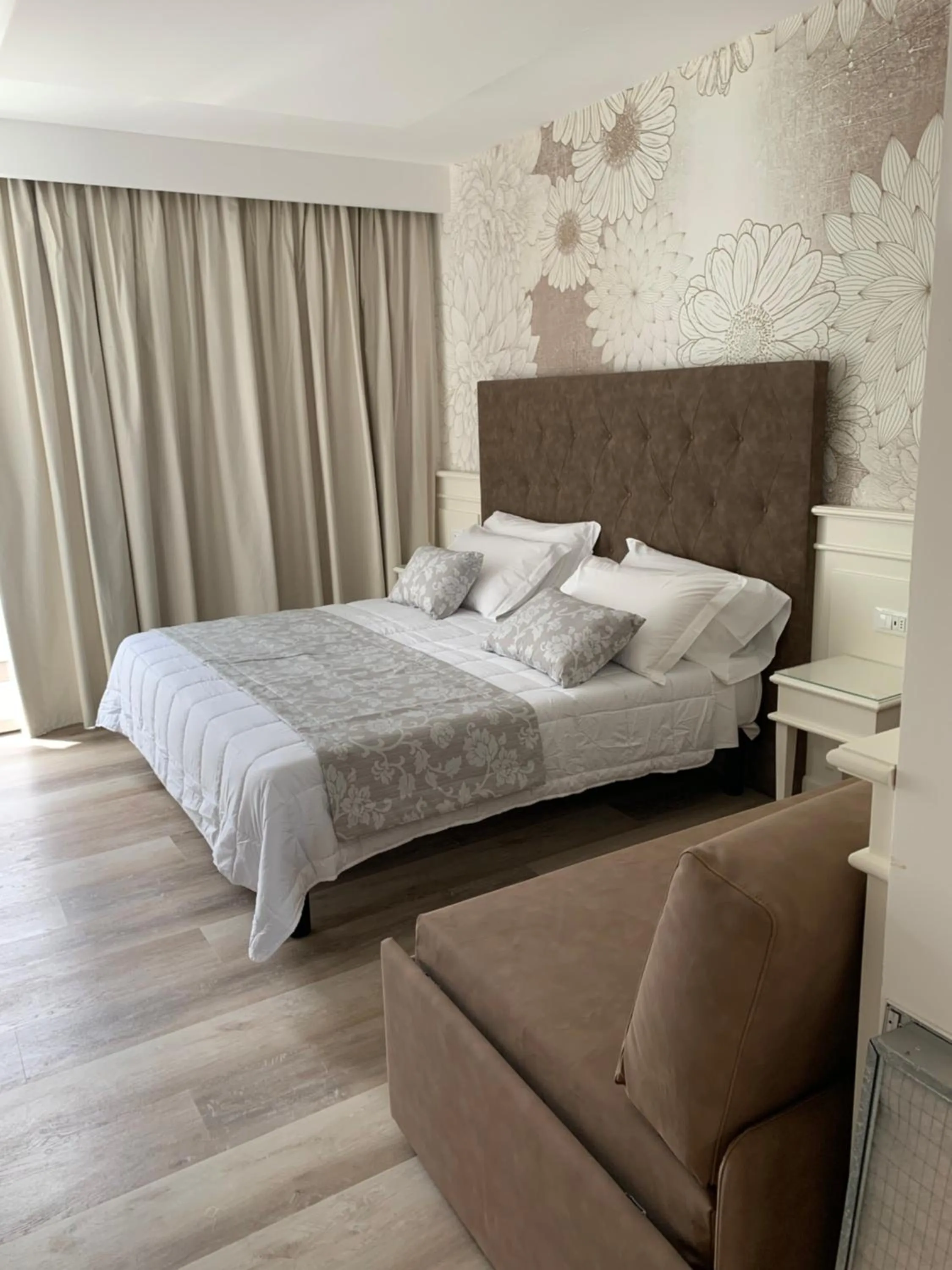 Bed in Park Hotel Cellini