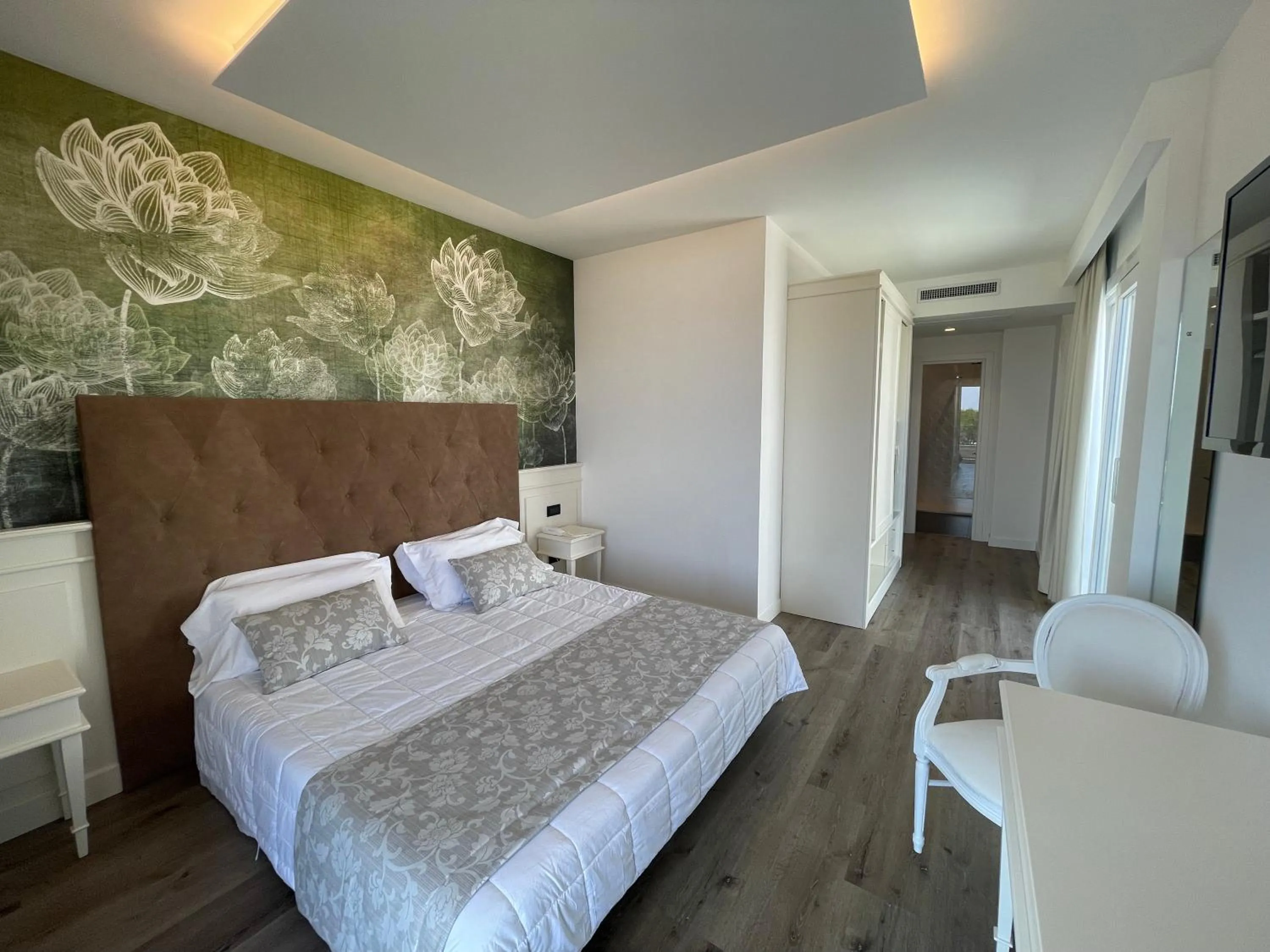 Bed in Park Hotel Cellini