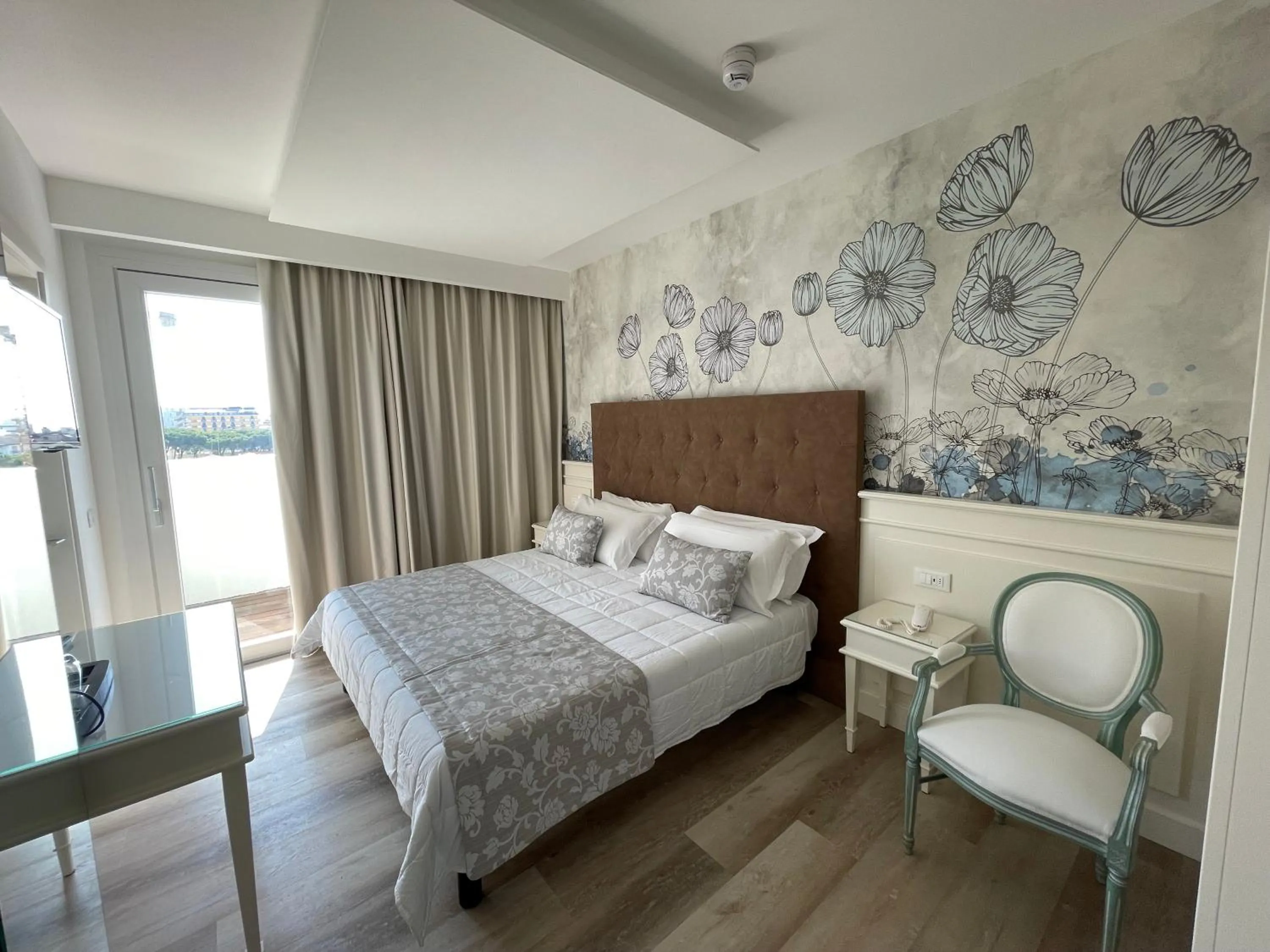 Bed in Park Hotel Cellini