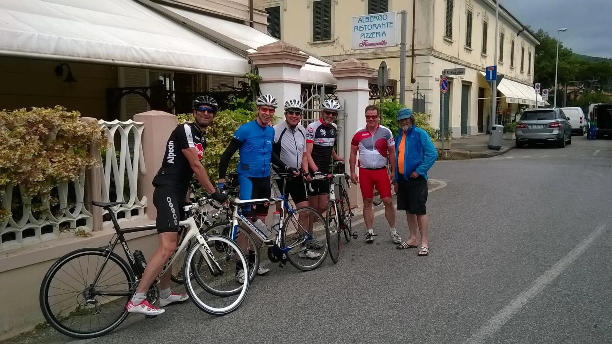 Cycling in Hotel Fiammetta