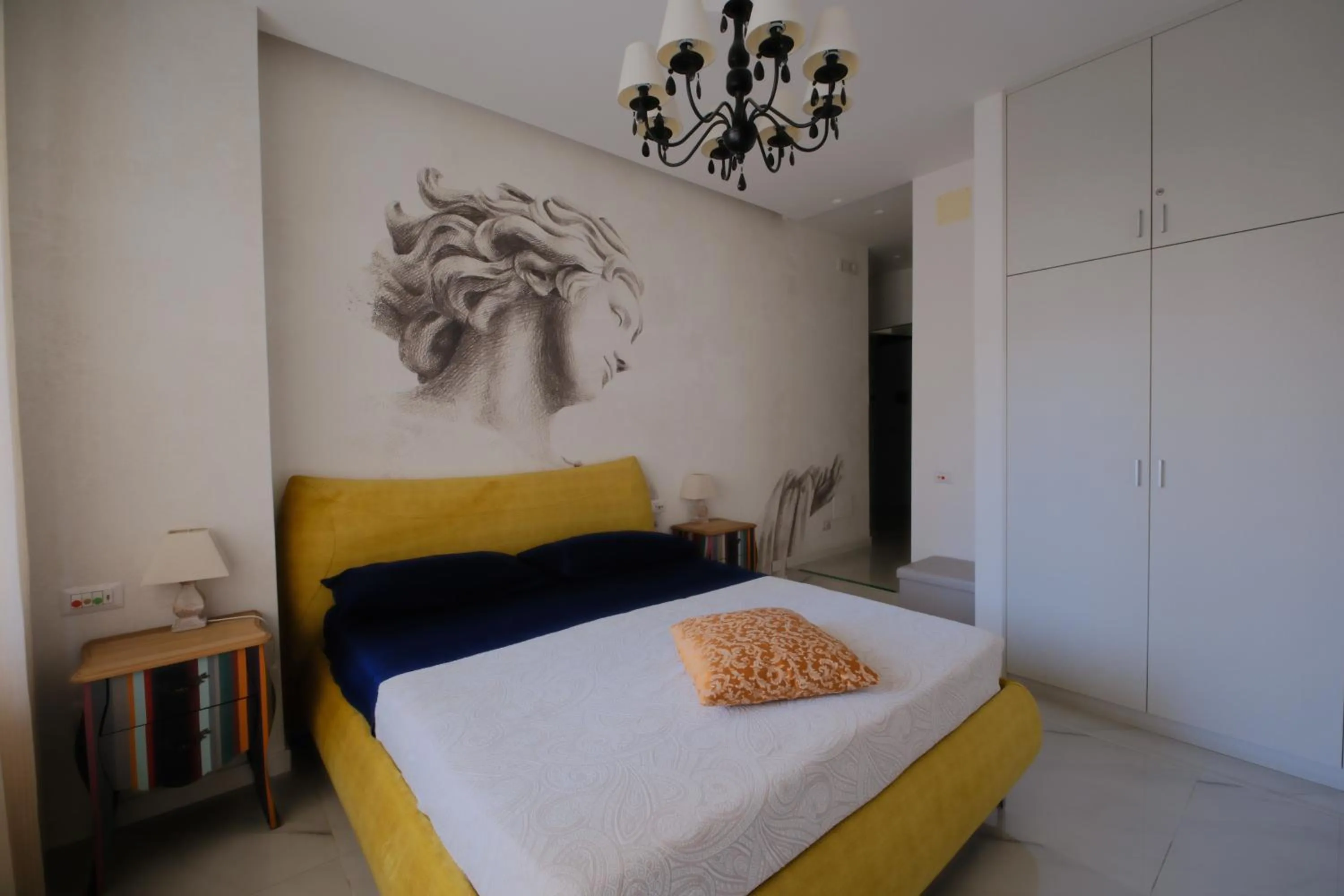 Bed in Luxury B&B Charlemagne