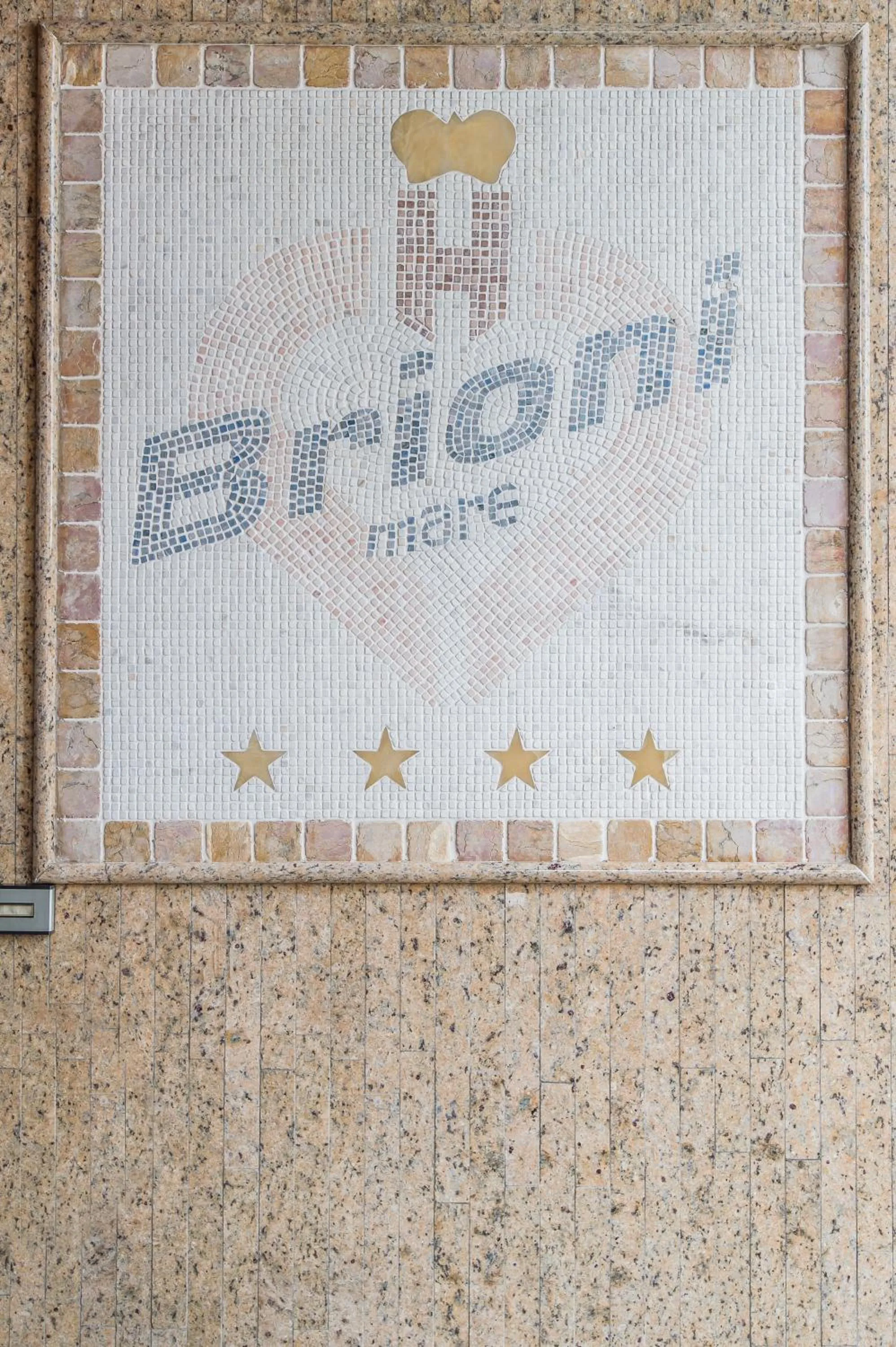Decorative detail in Hotel Brioni Mare