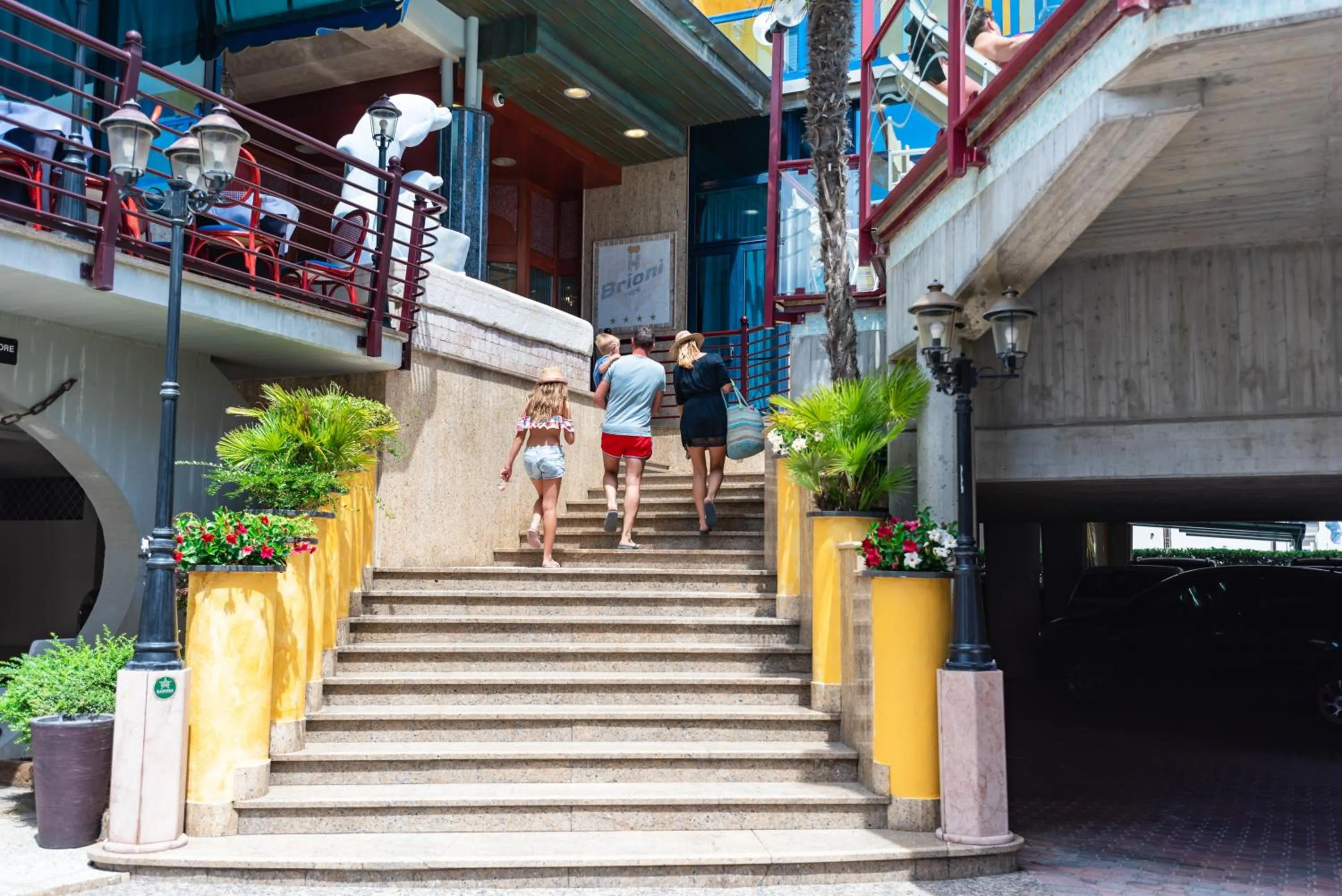 Facade/entrance in Hotel Brioni Mare