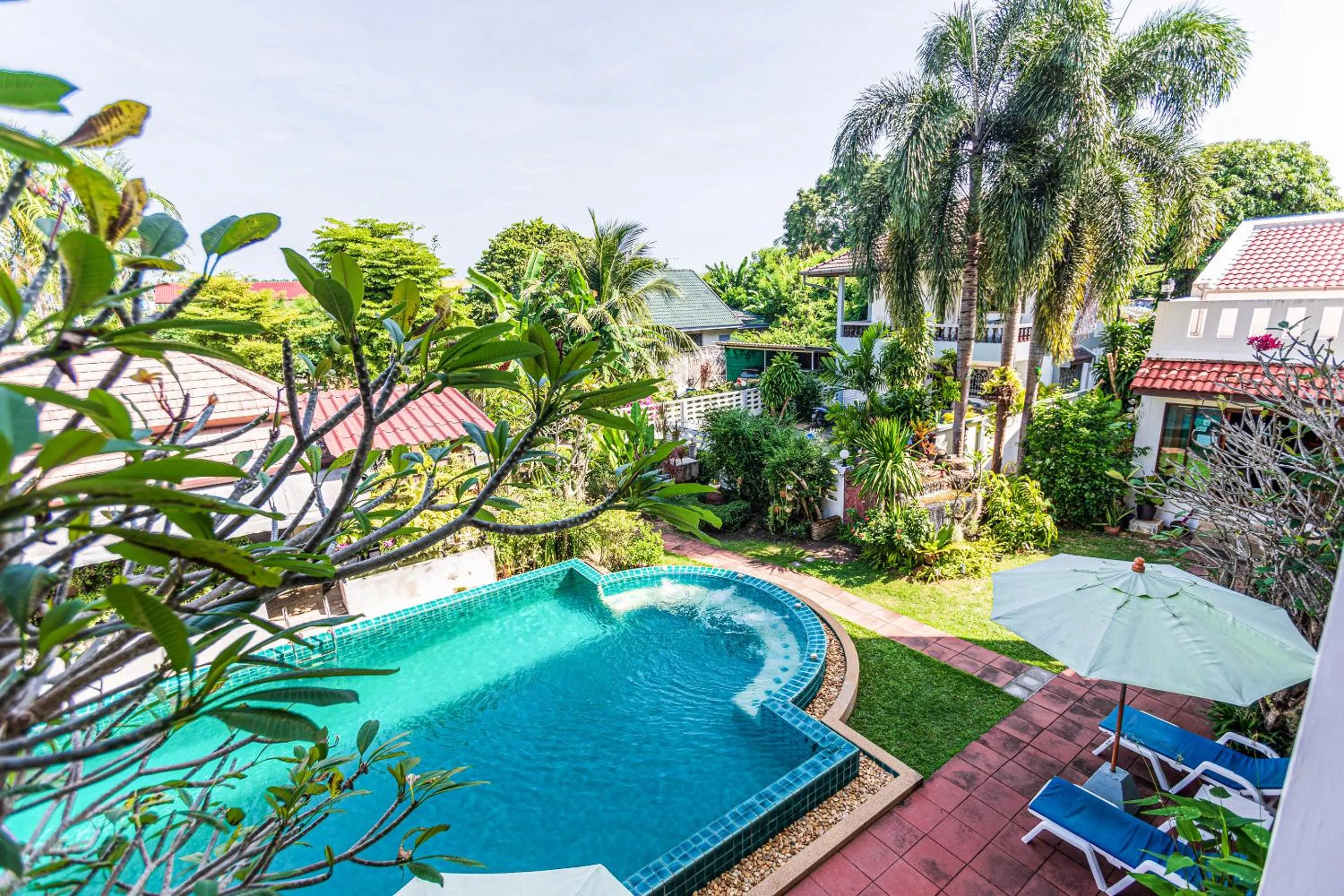 Swimming pool in Phuket Monaburi Boutique Hotel