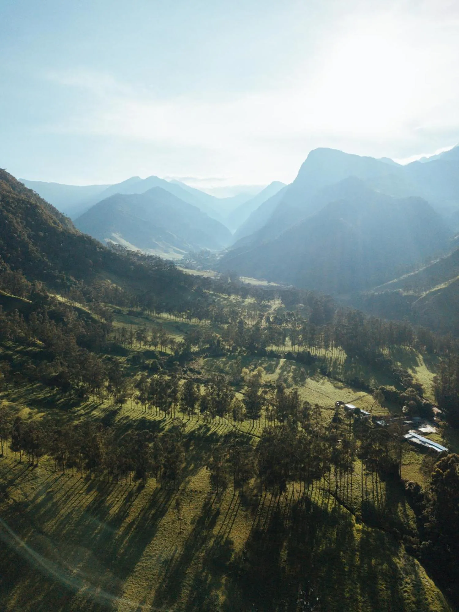 Mountain view in Glamping Lumbre