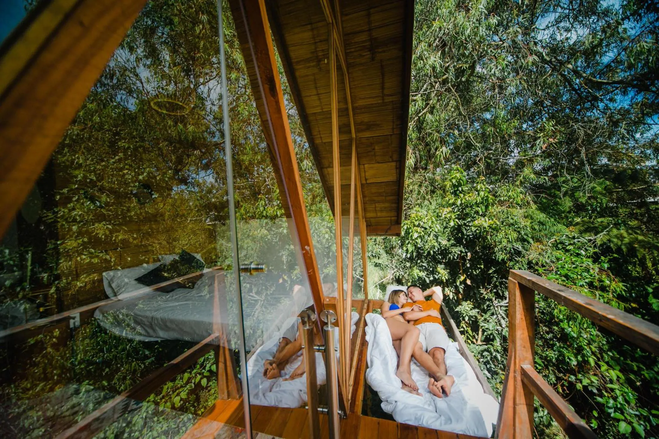 Balcony/Terrace in Glamping Lumbre
