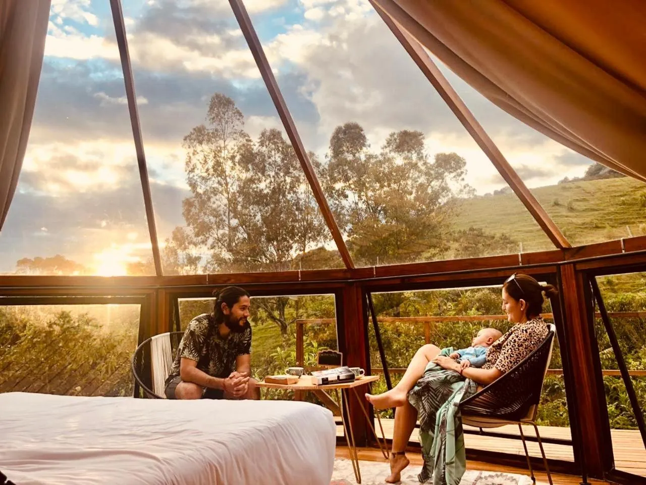 View (from property/room) in Glamping Lumbre