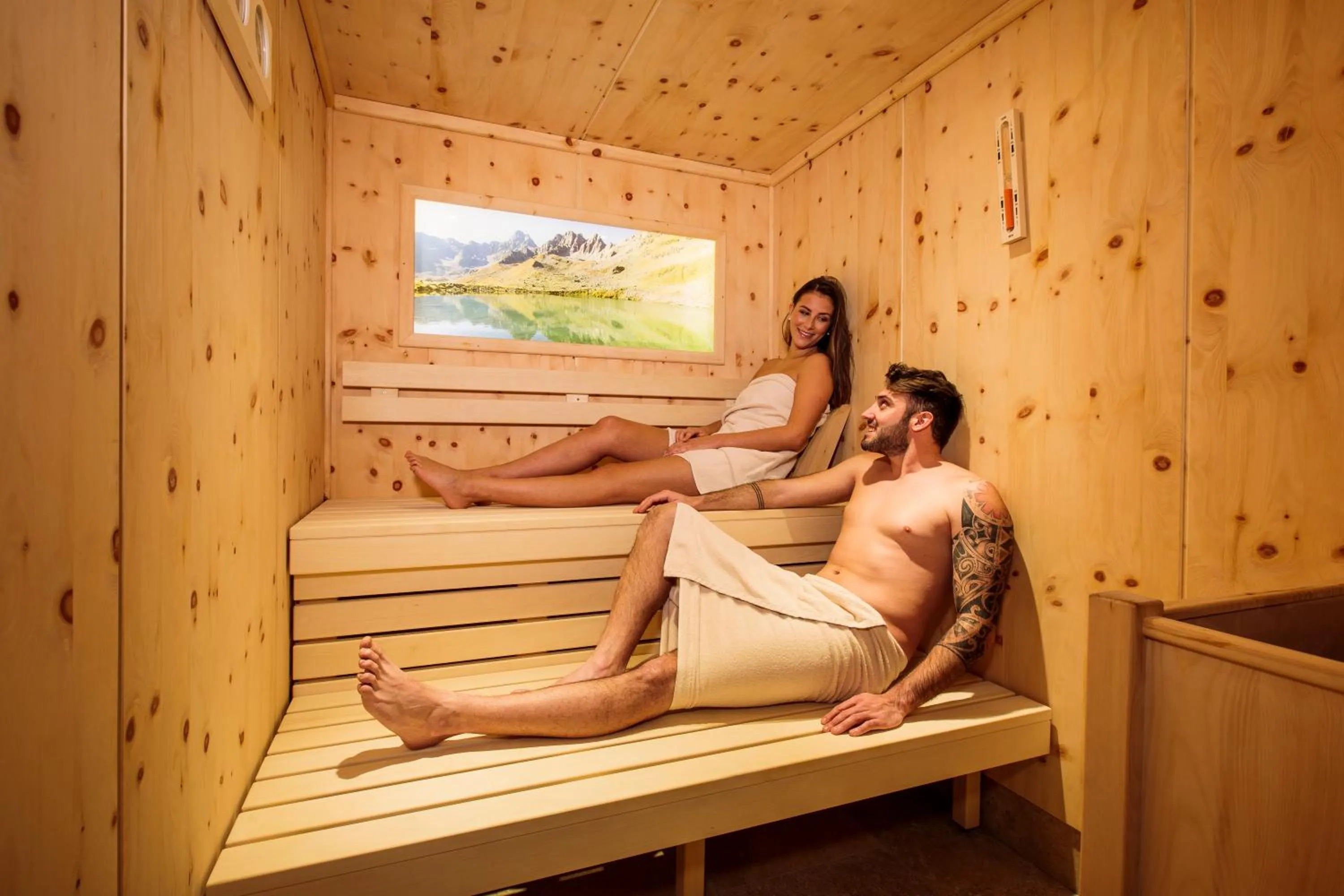 Sauna in Hotel Garni Mirabell