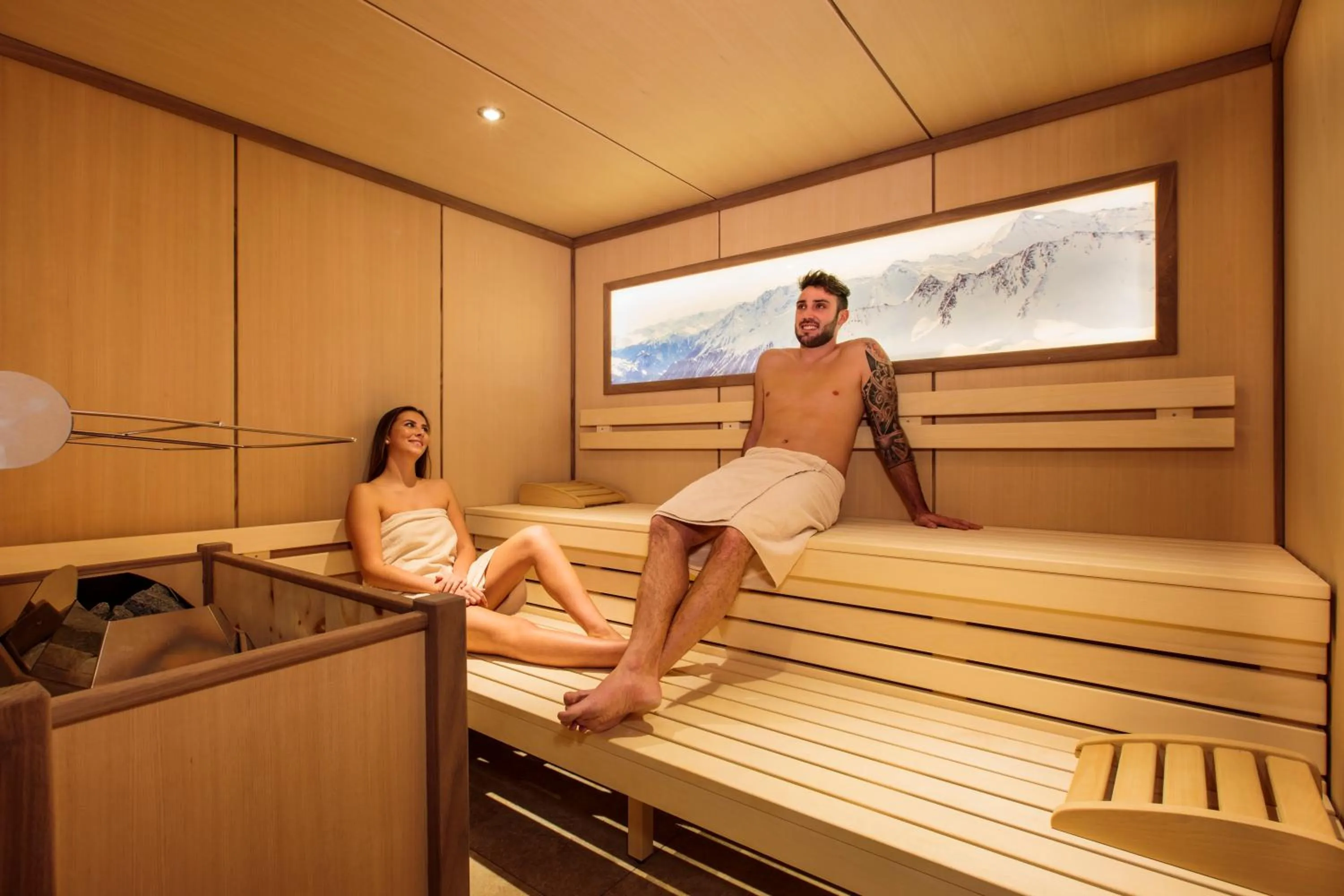 Sauna in Hotel Garni Mirabell