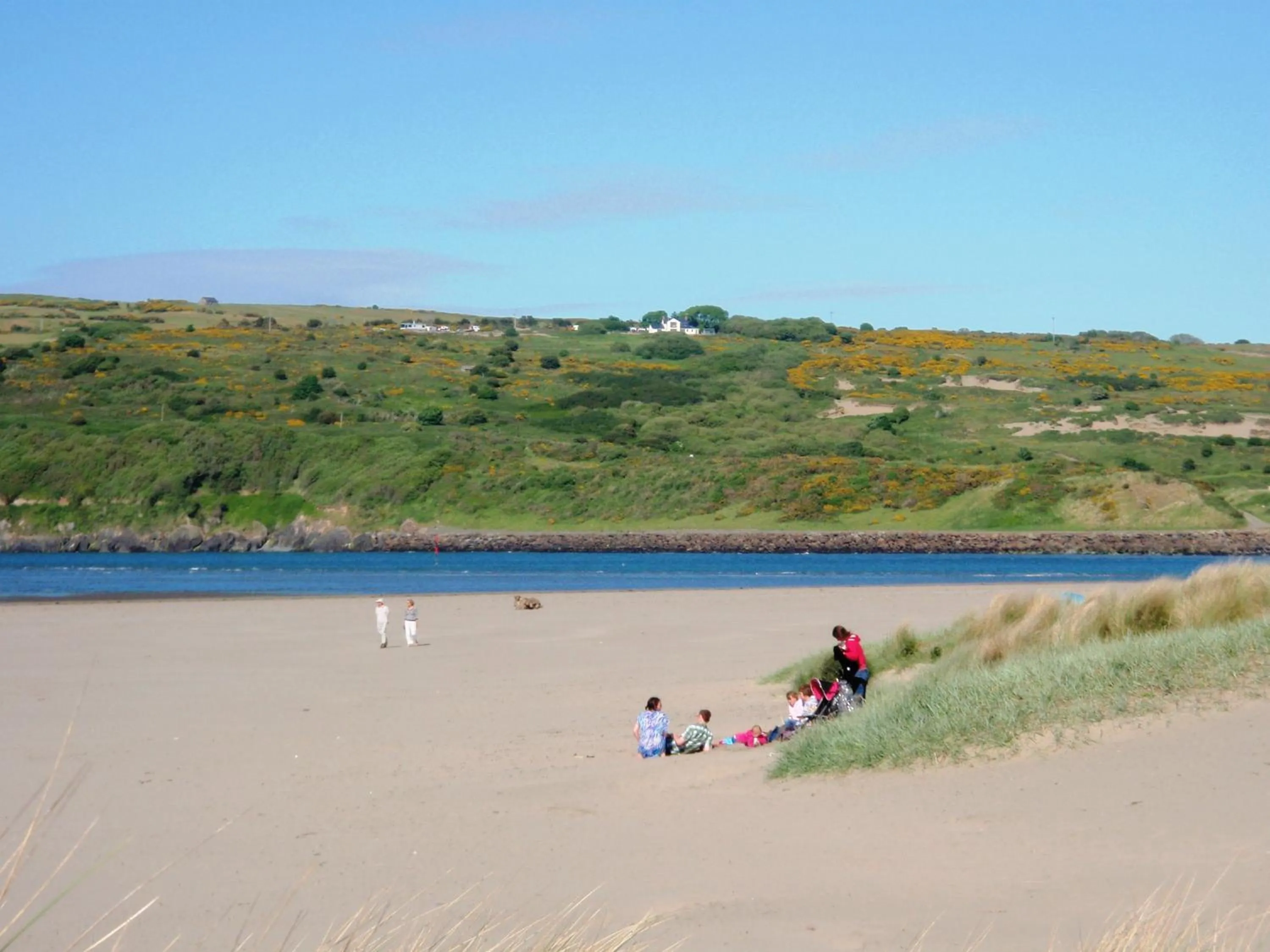 Beach in Cardigan Bay Holiday Park