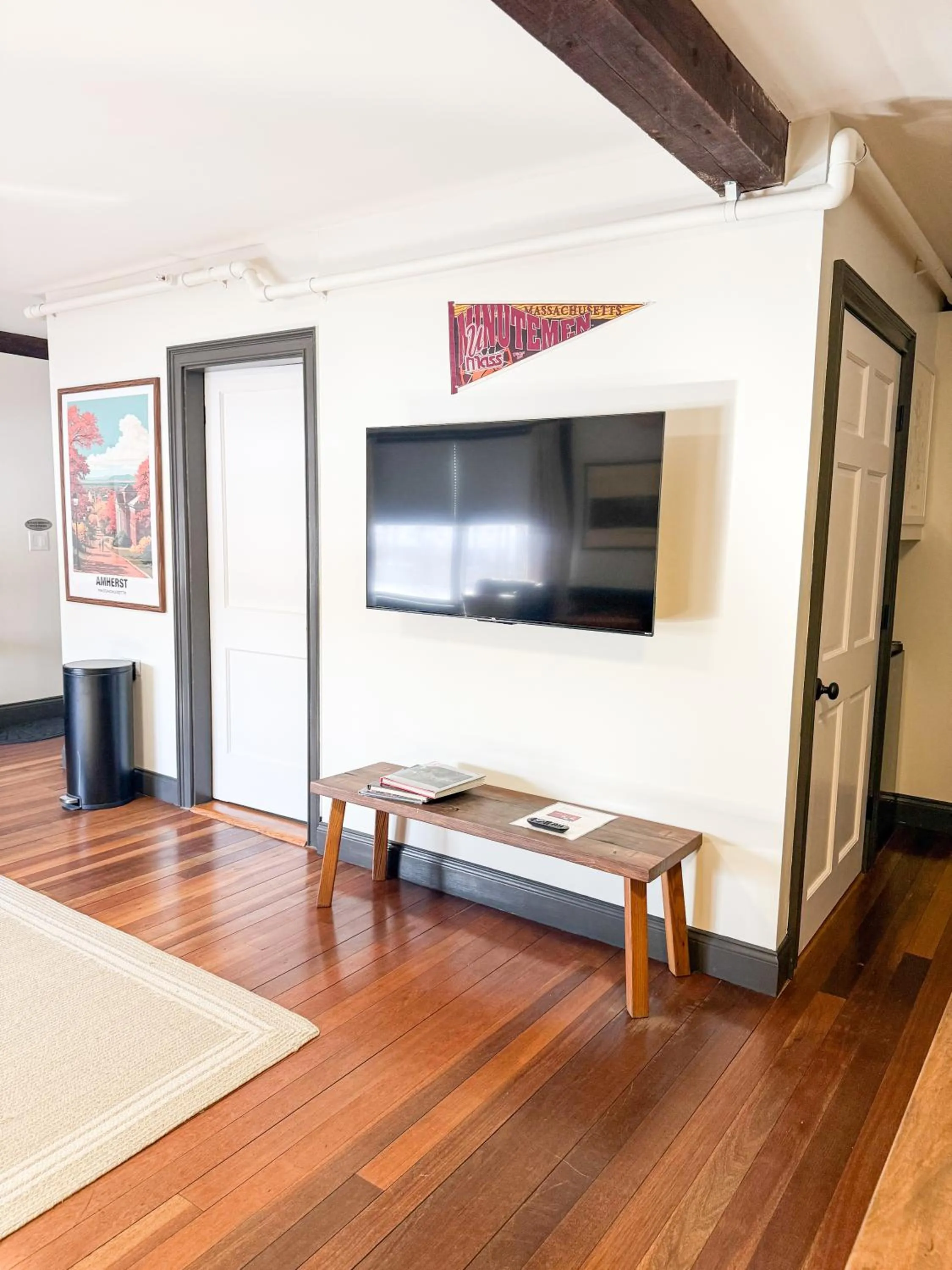 Bed in The Black Walnut Inn