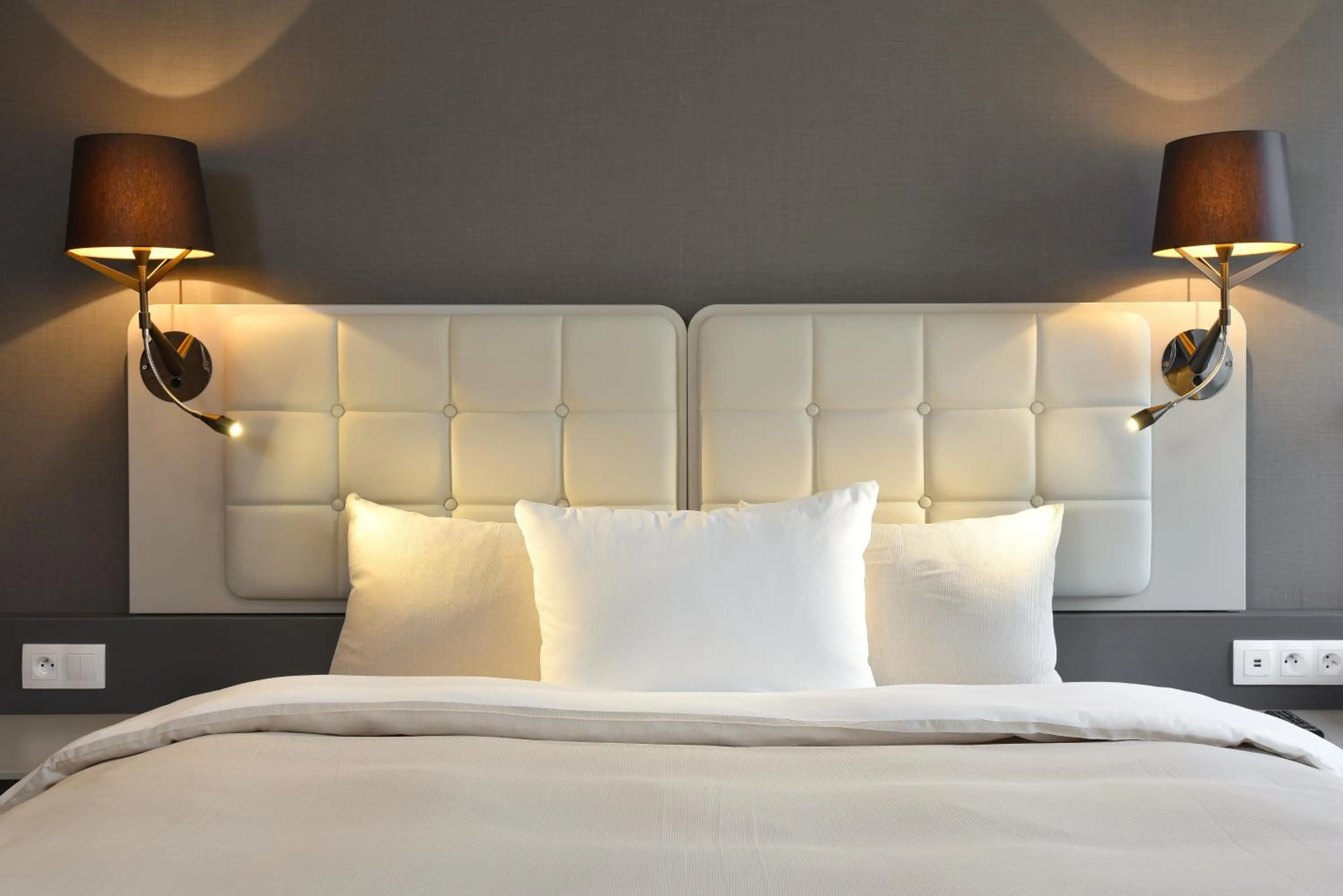 Bed in Martin's All Suites