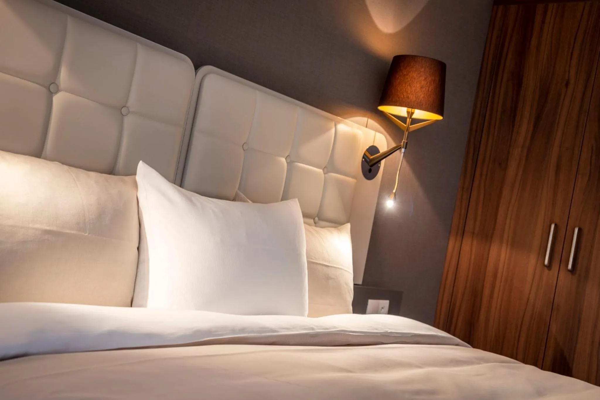 Bed in Martin's All Suites