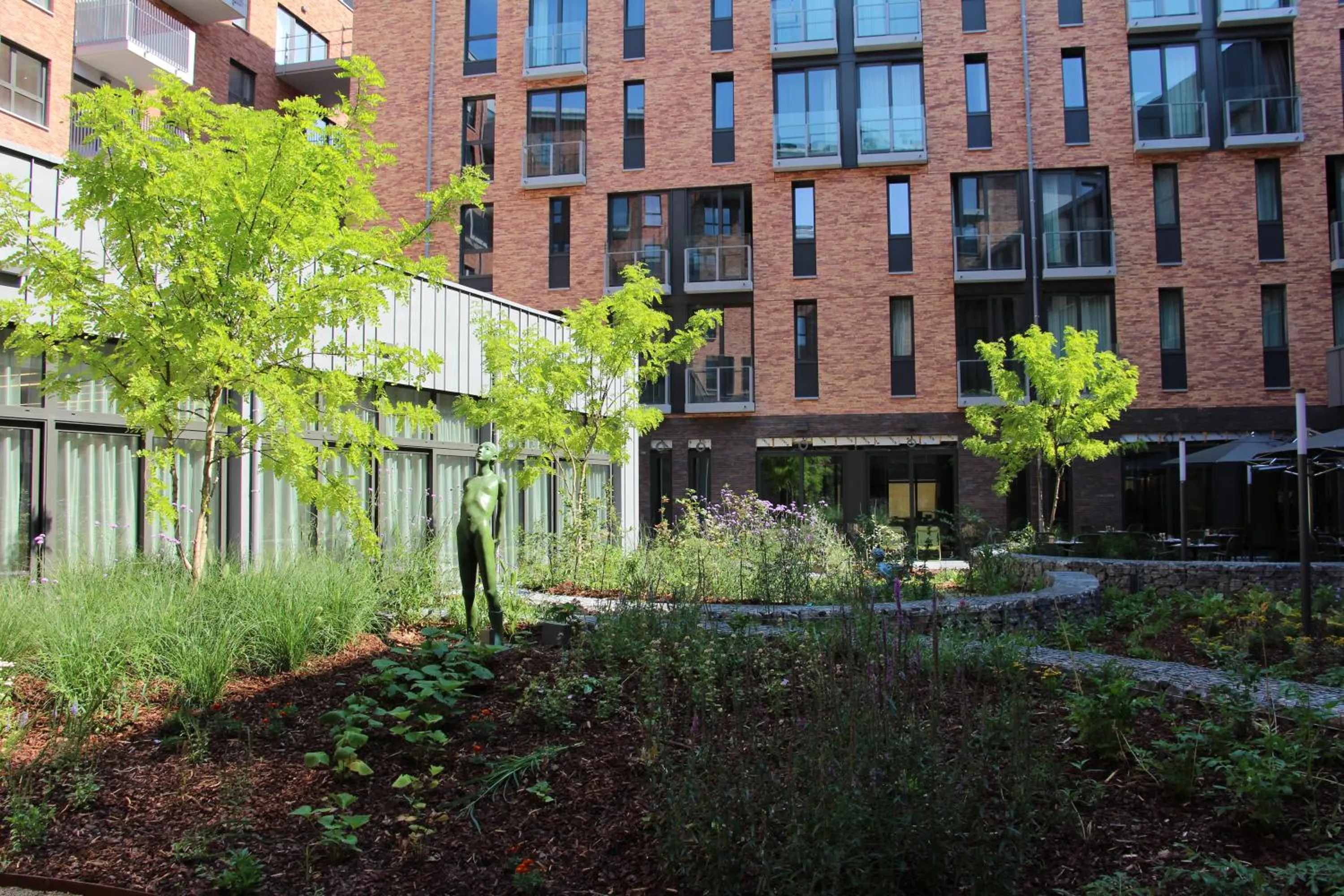 Patio in Martin's All Suites