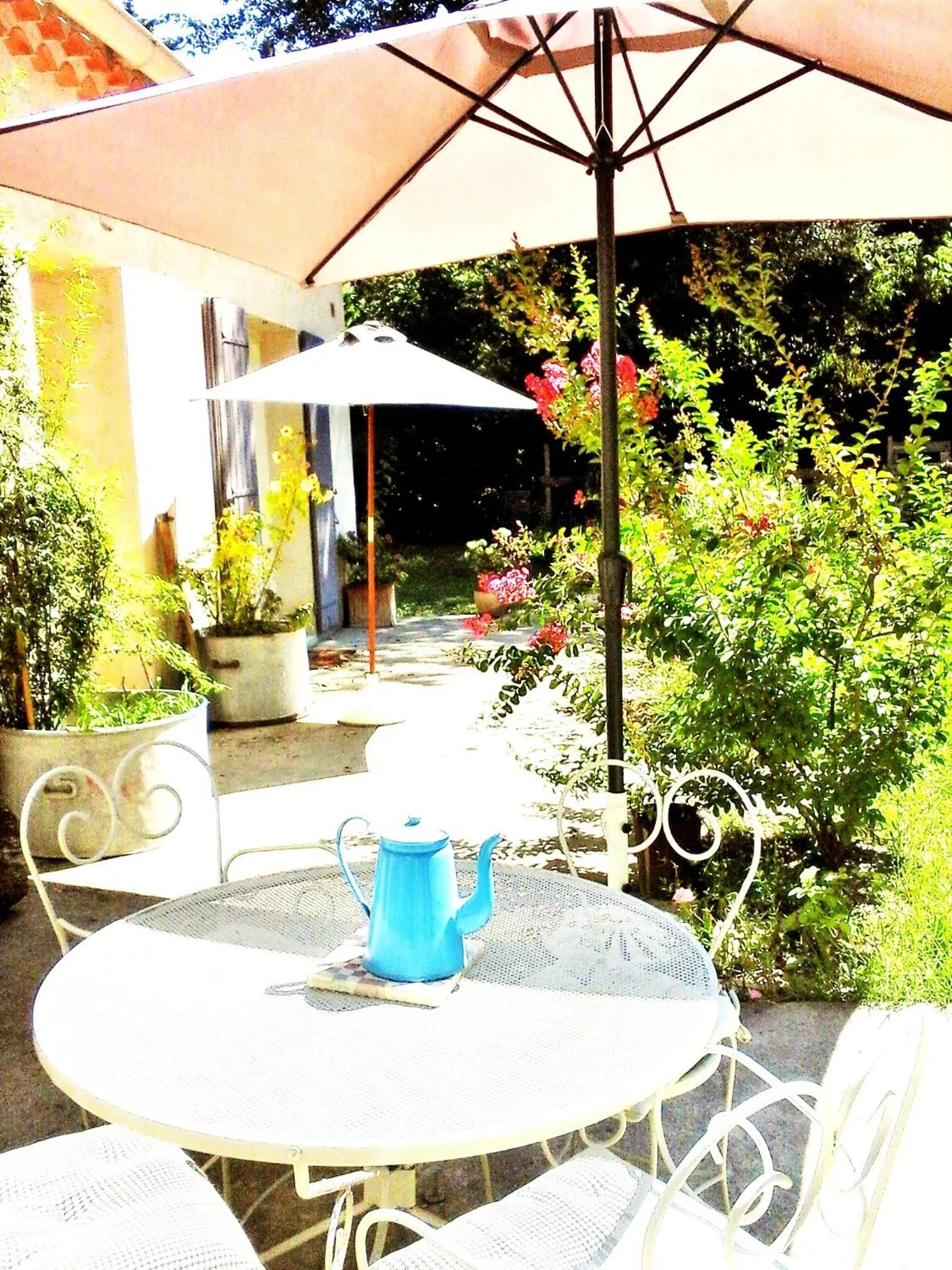 Patio in les trésors de malle mialle