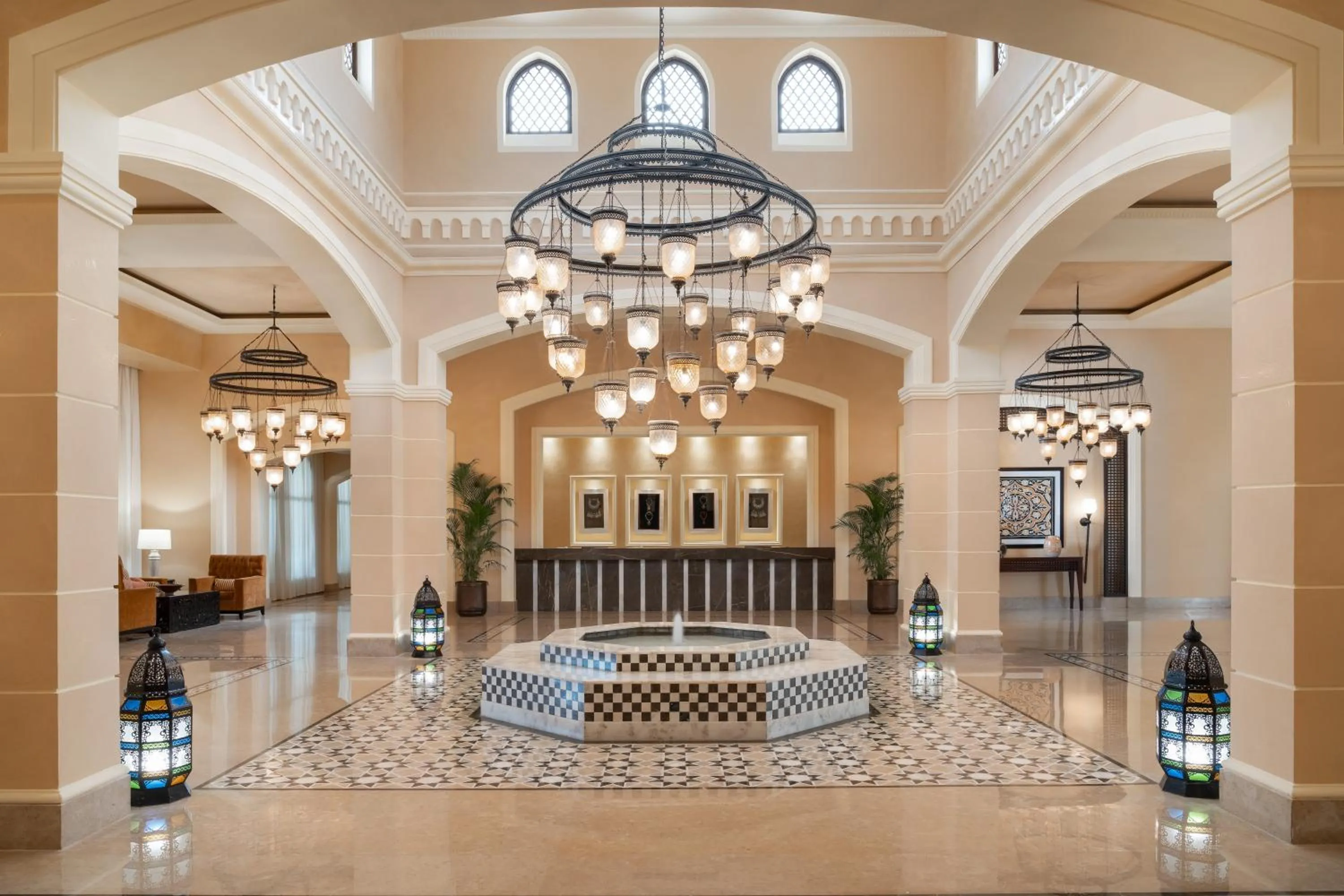 Lobby or reception in JAZ Oriental, Almaza Bay