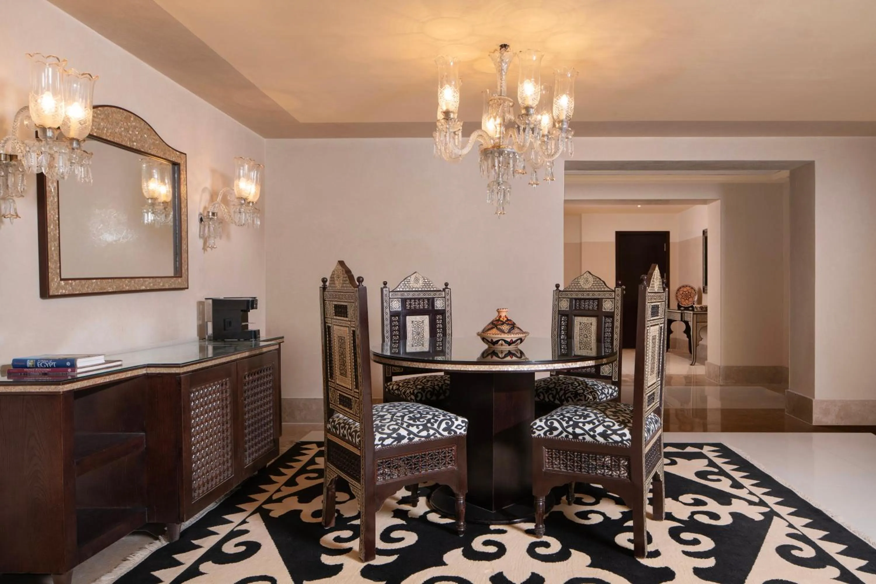 Dining area in JAZ Oriental, Almaza Bay