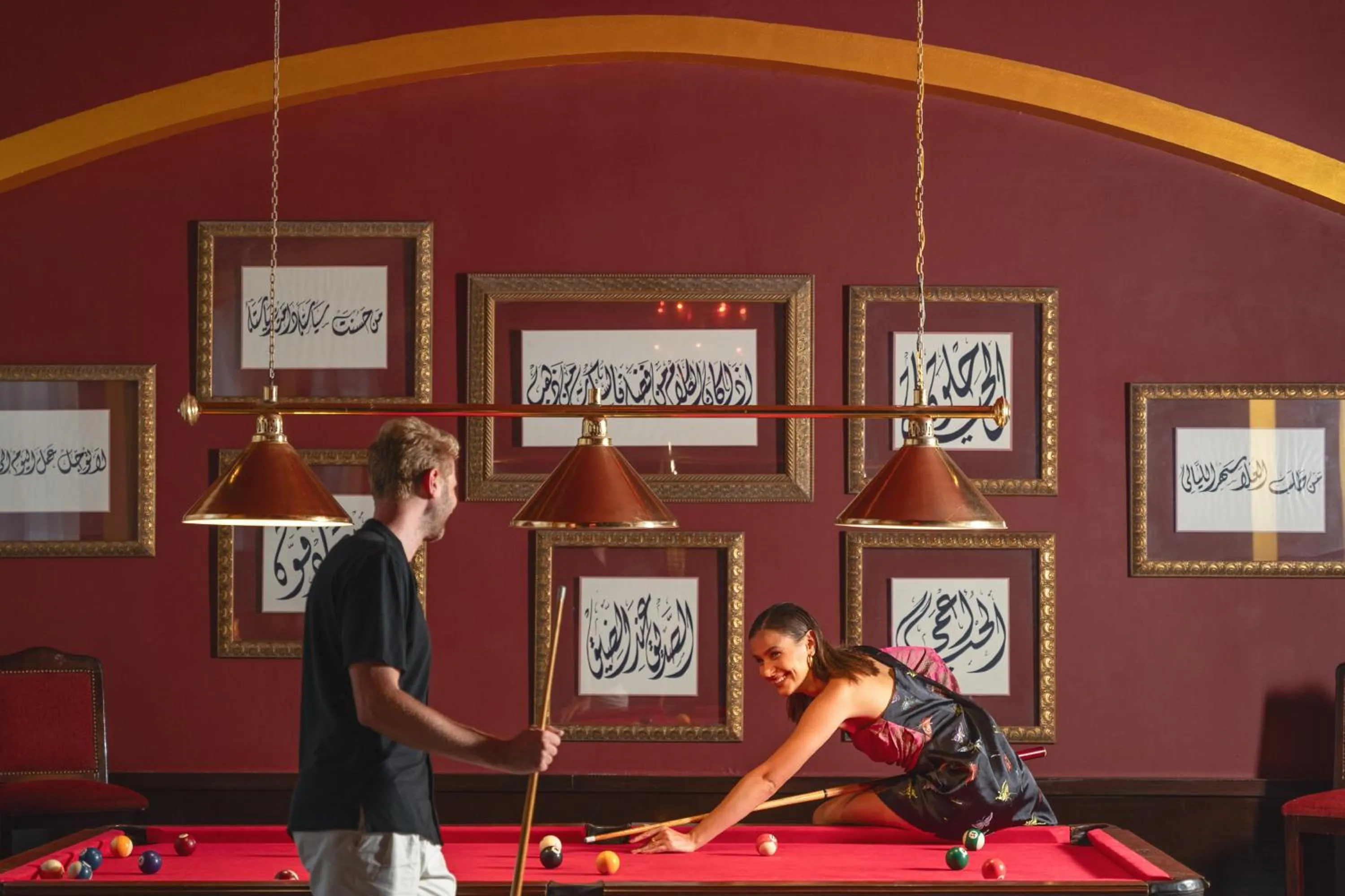 Billiard in JAZ Oriental, Almaza Bay