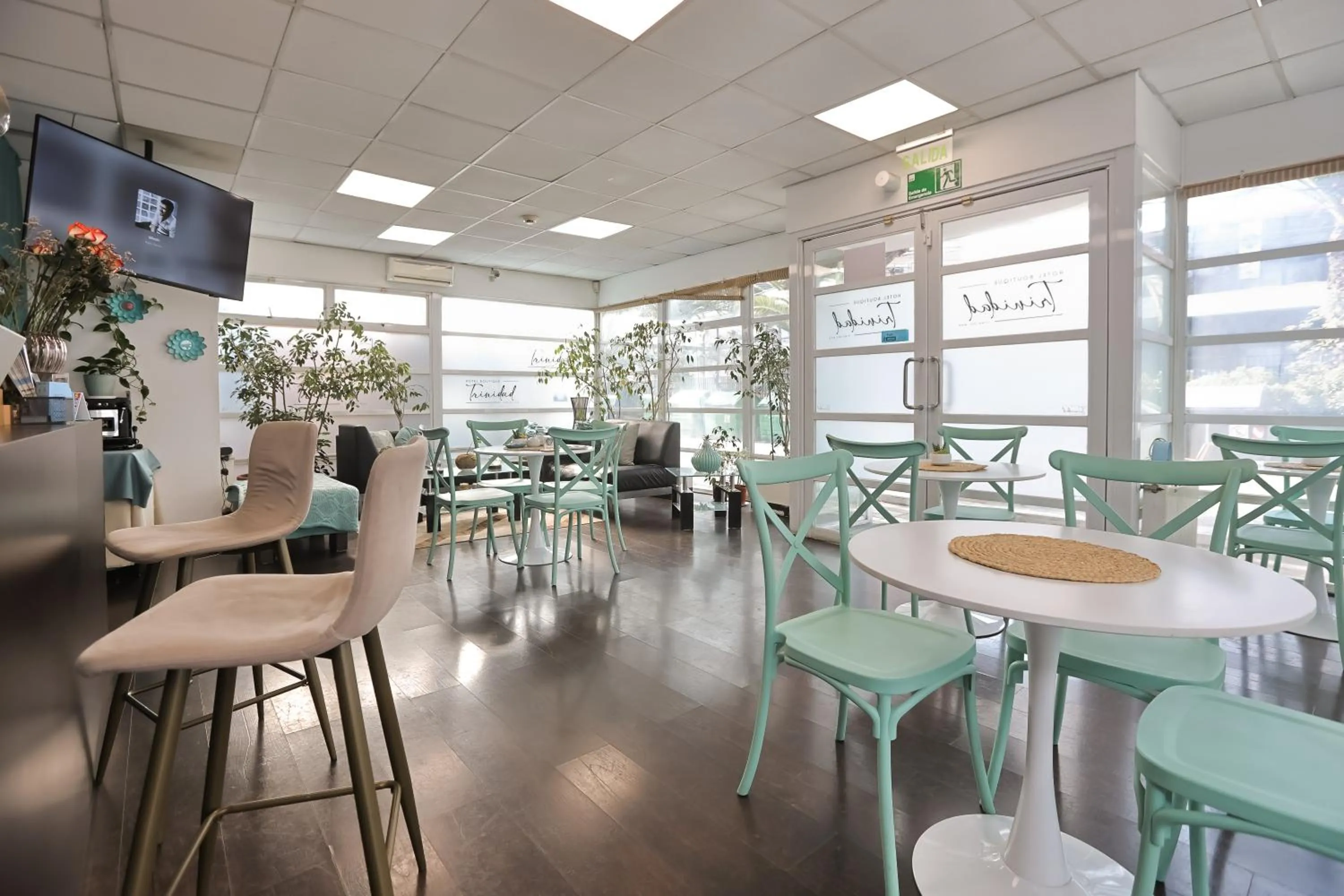 Communal lounge/ TV room in Hotel Boutique Trinidad