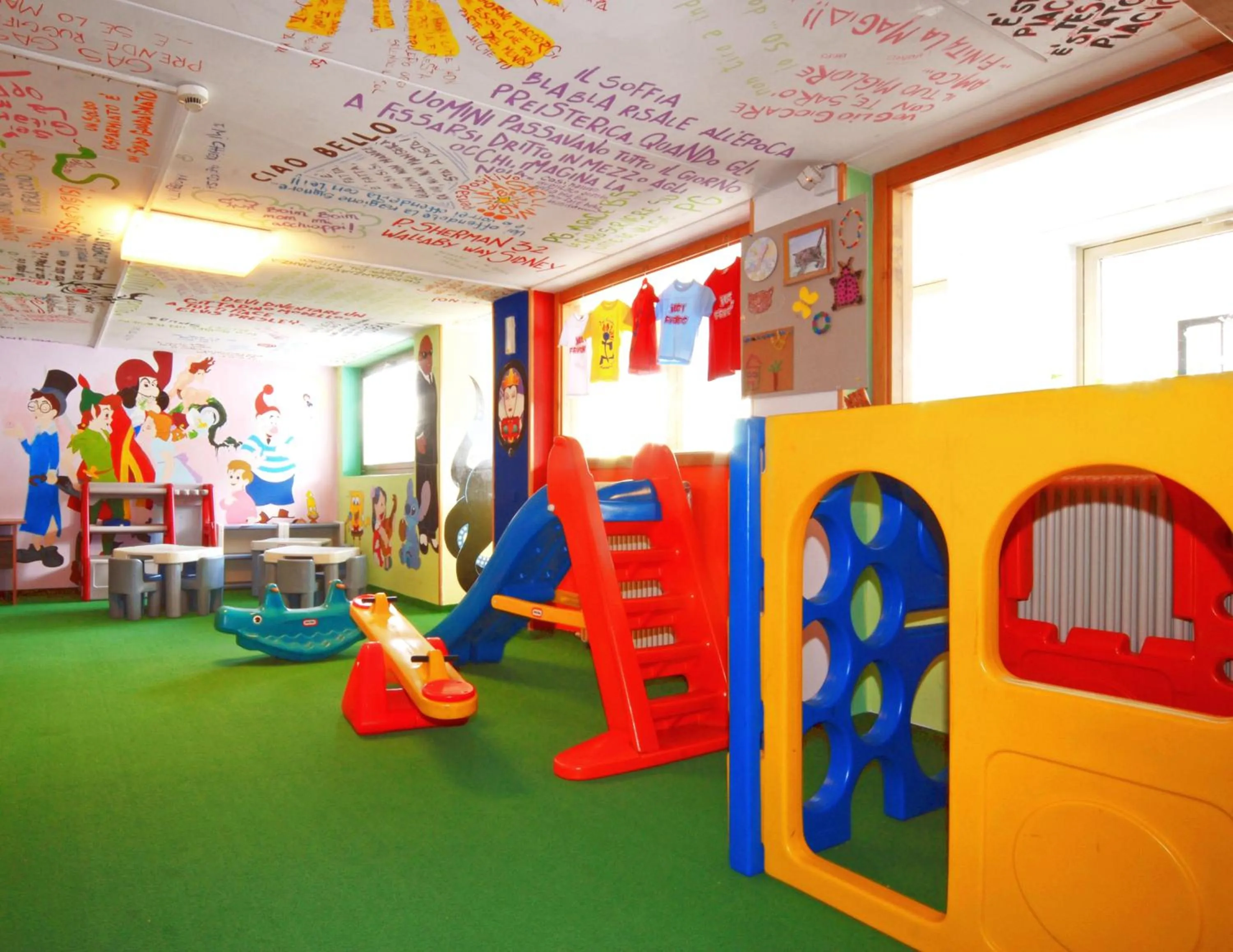 Children play ground in Sport Hotel Pampeago