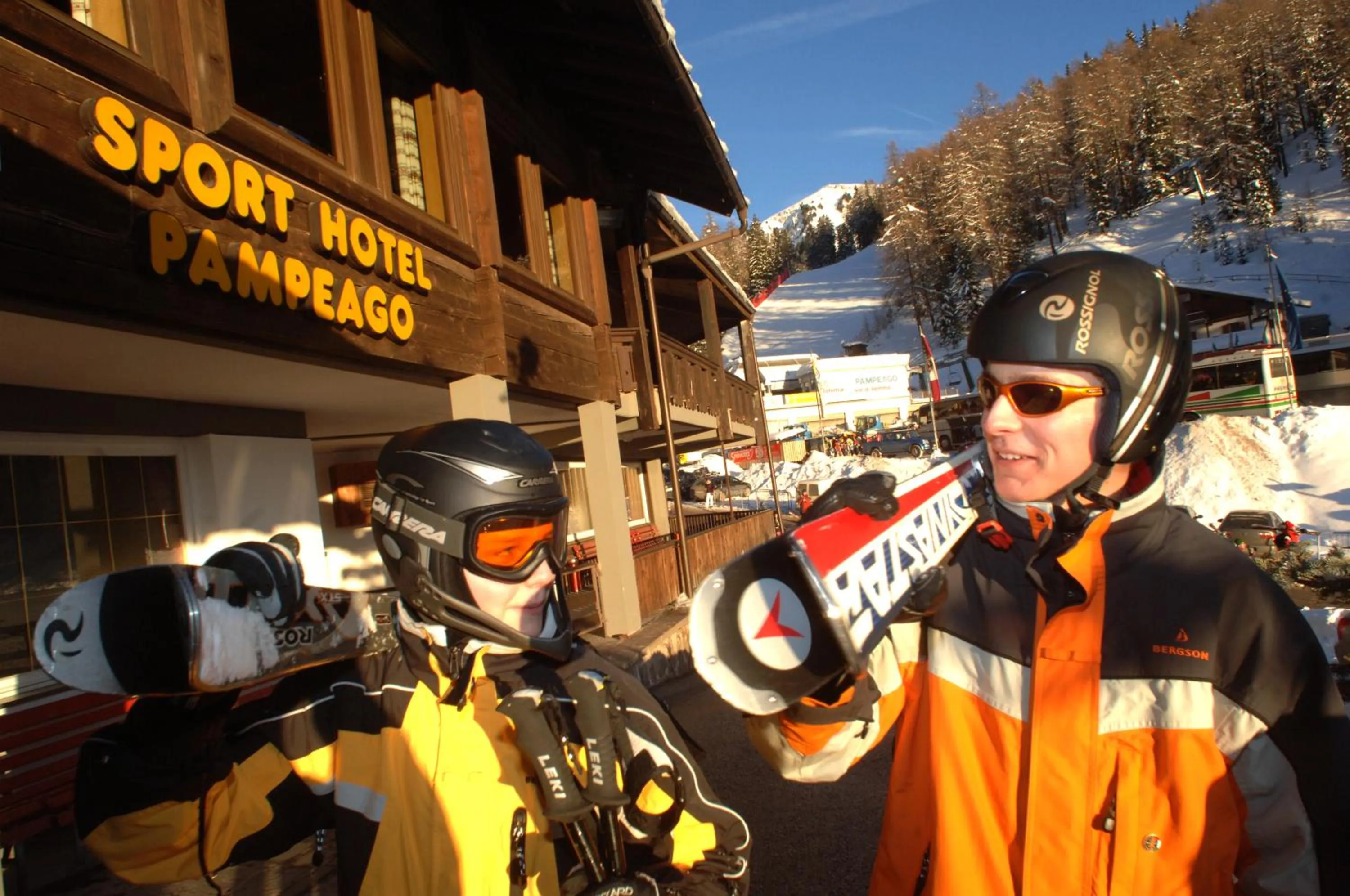 Facade/entrance in Sport Hotel Pampeago