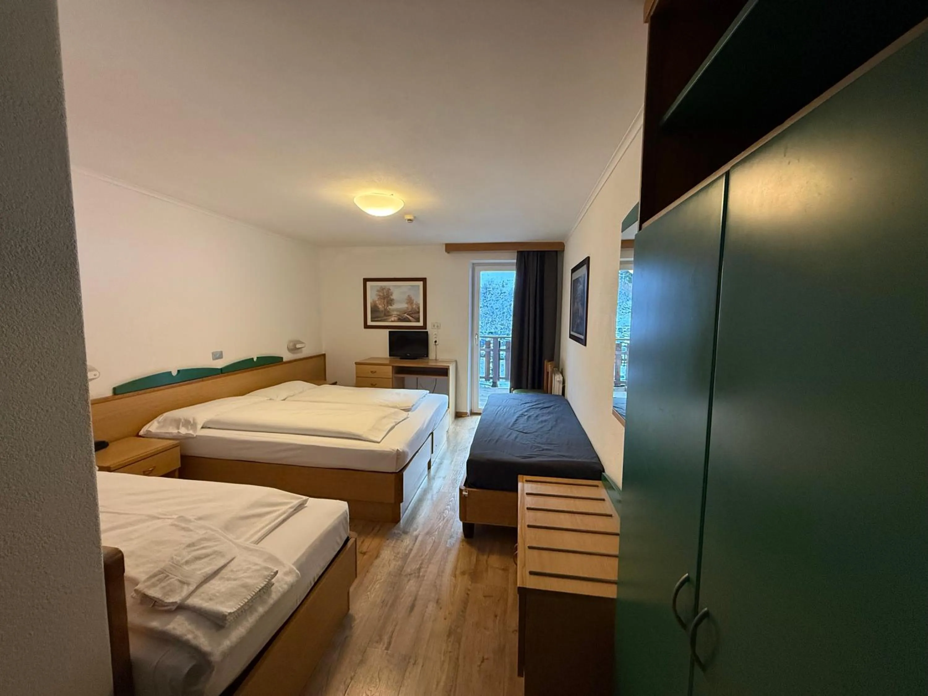 Bedroom, Bed in Sport Hotel Pampeago