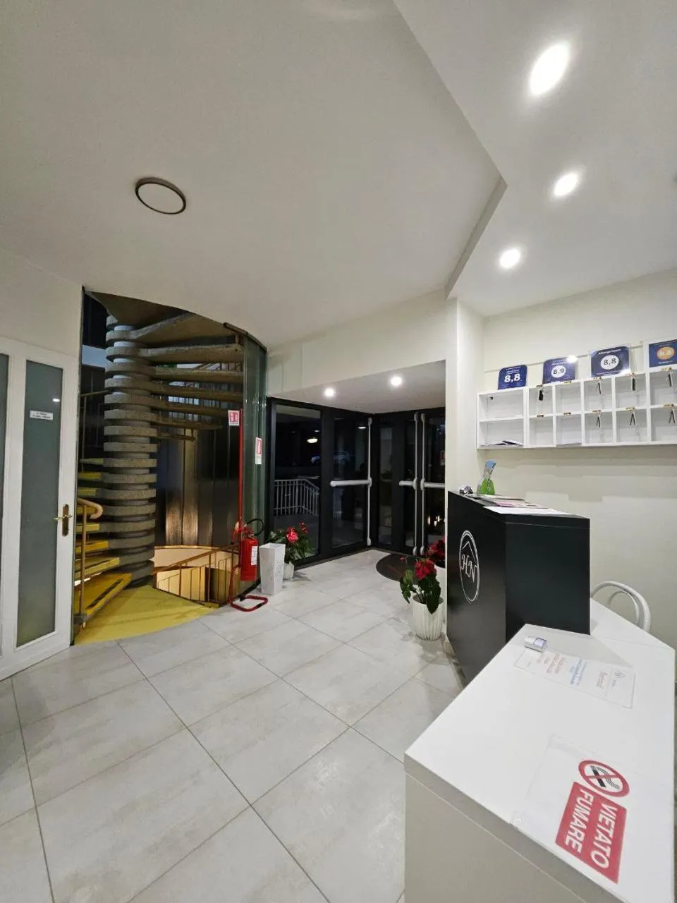 Lobby or reception in Albergo Nyers