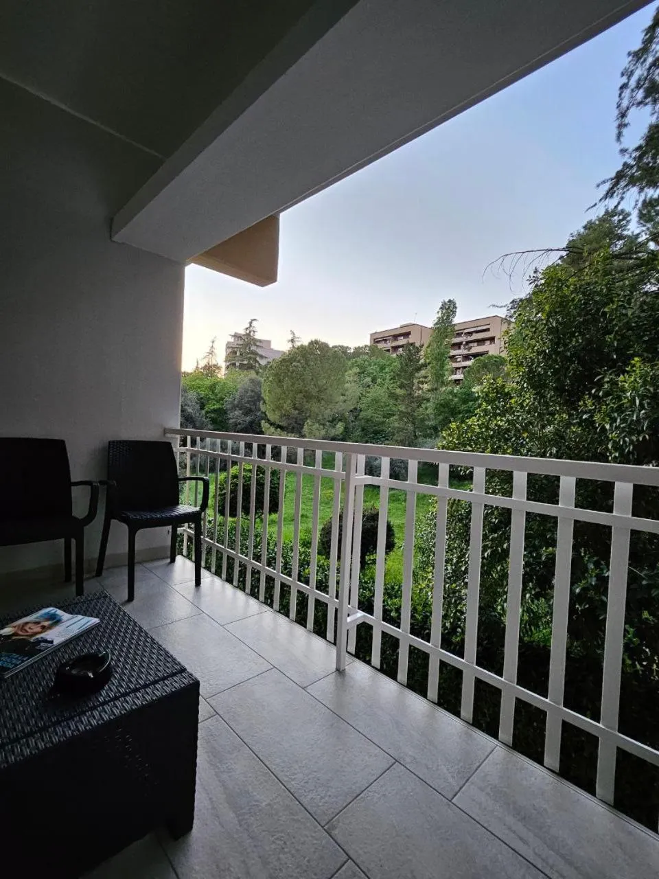 Patio in Albergo Nyers
