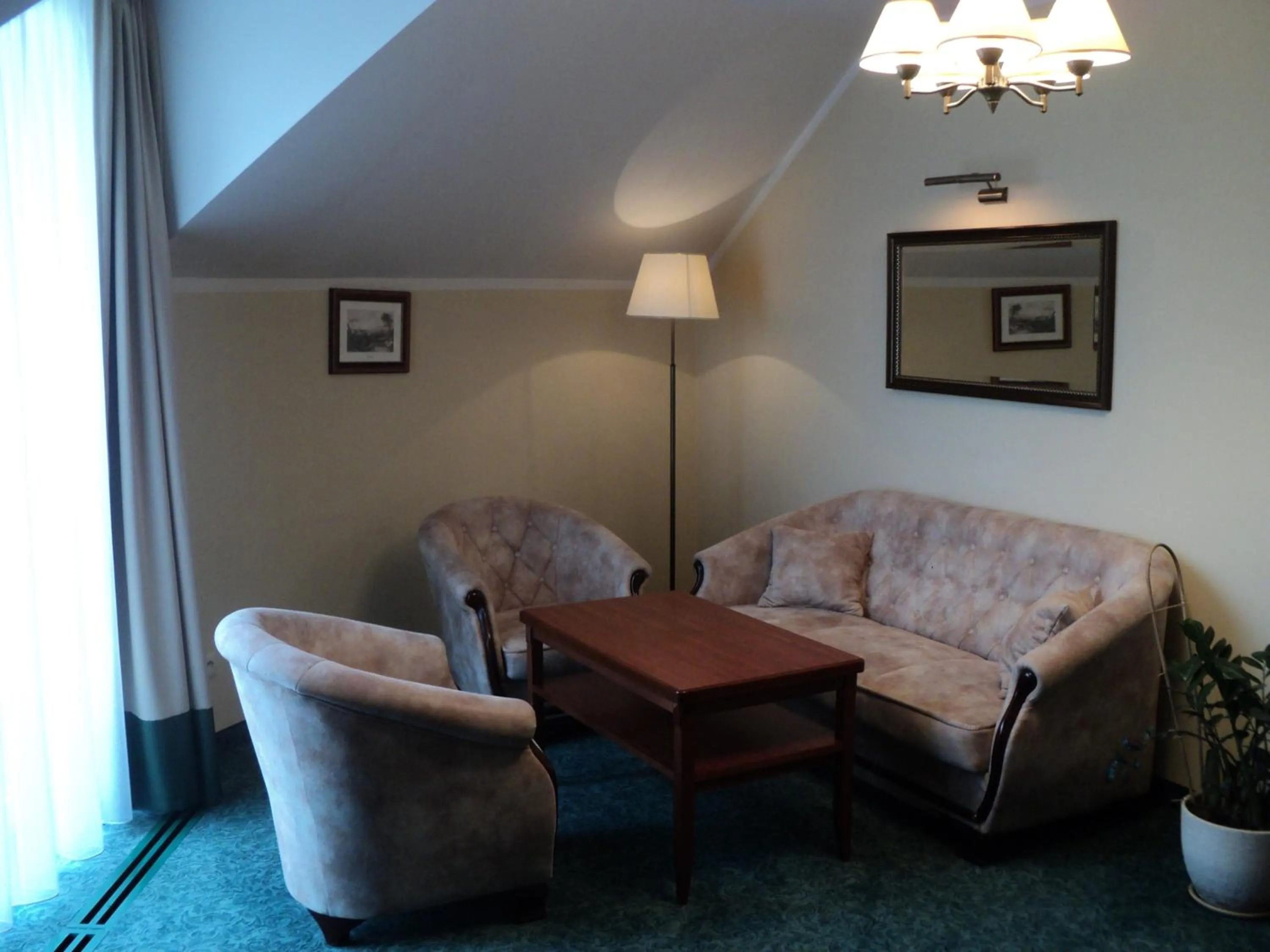Living room in Hotel Gniecki Gdansk
