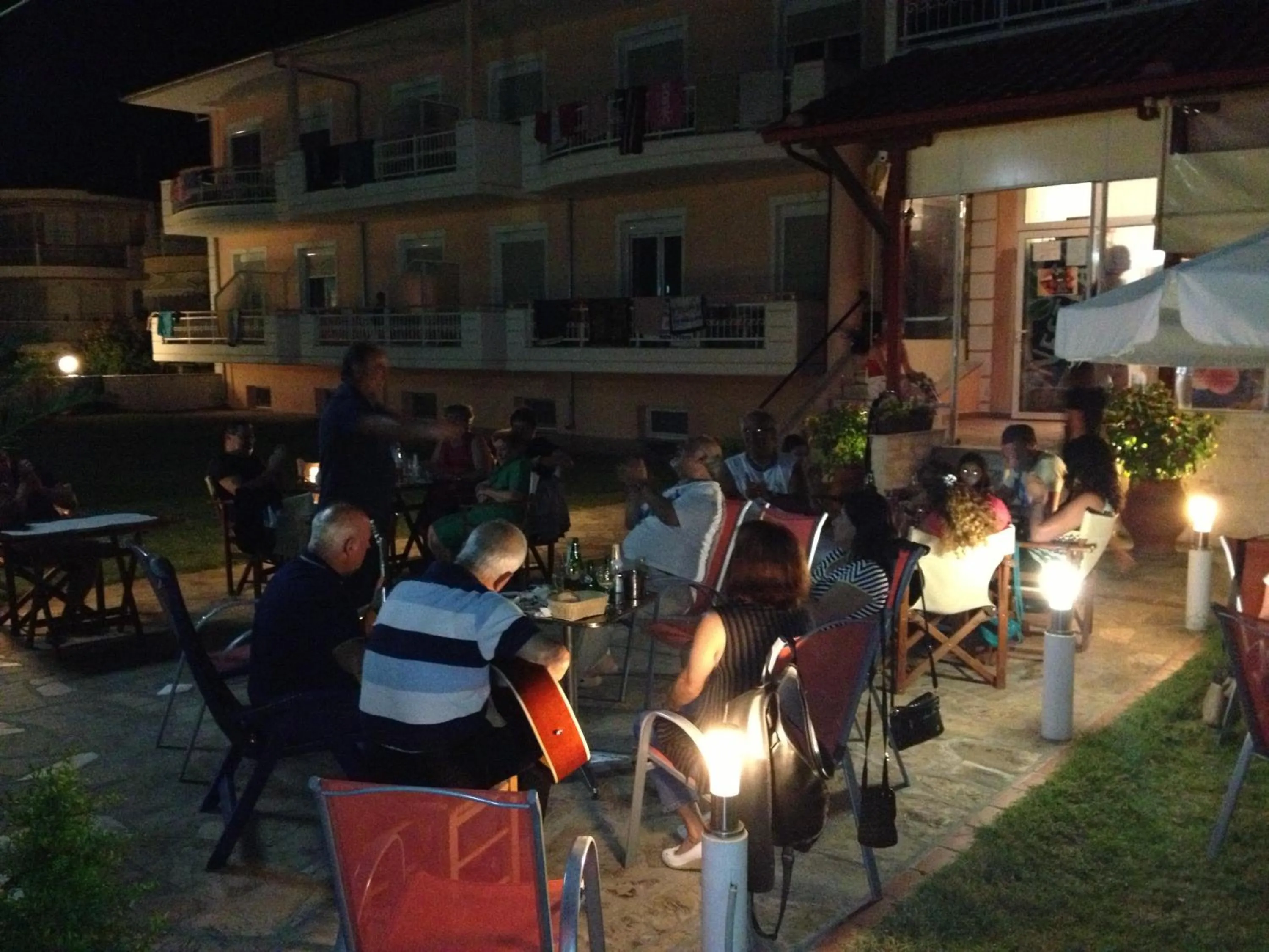 Garden in Pension Delfini