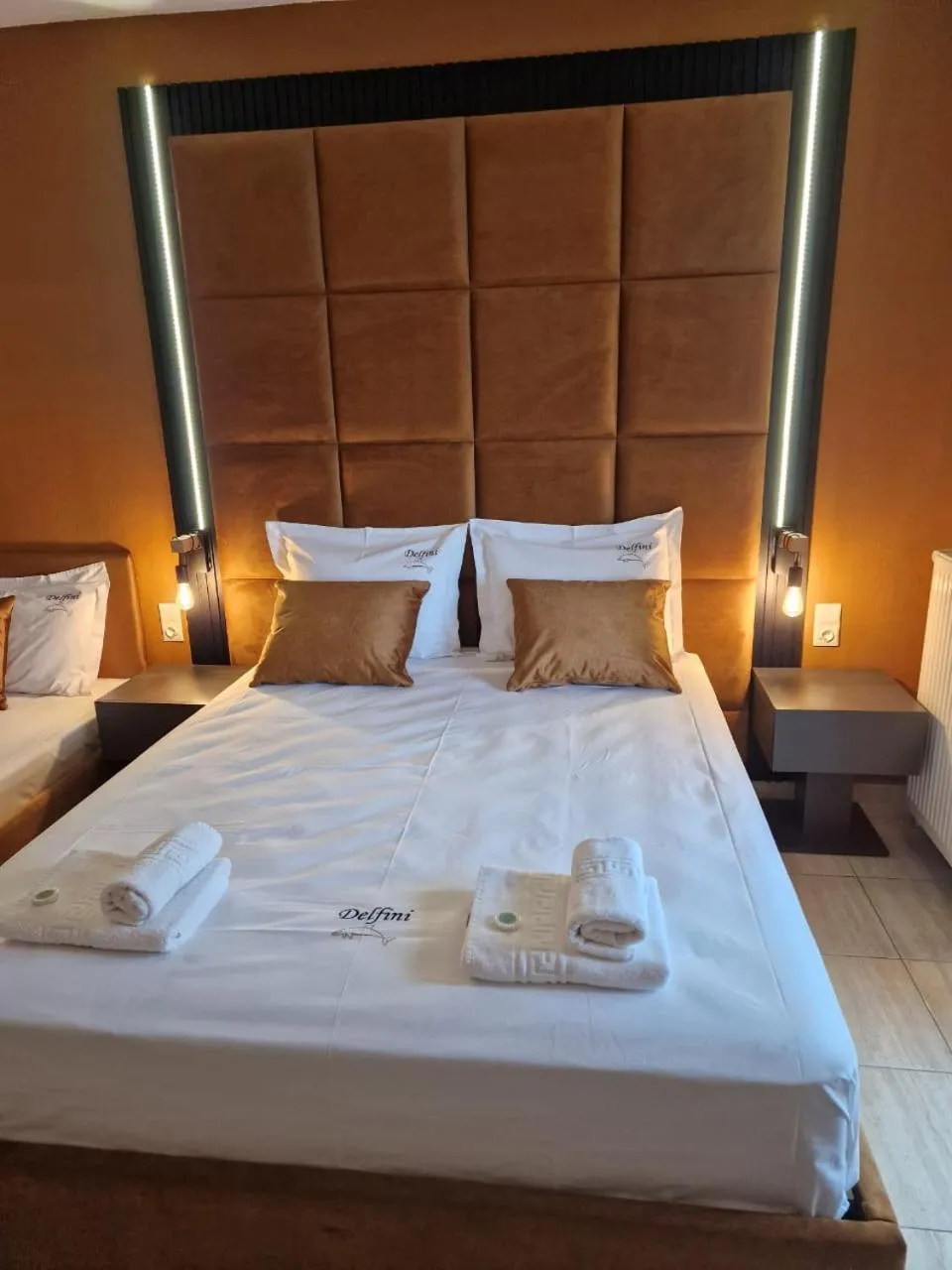 Bedroom, Bed in Pension Delfini