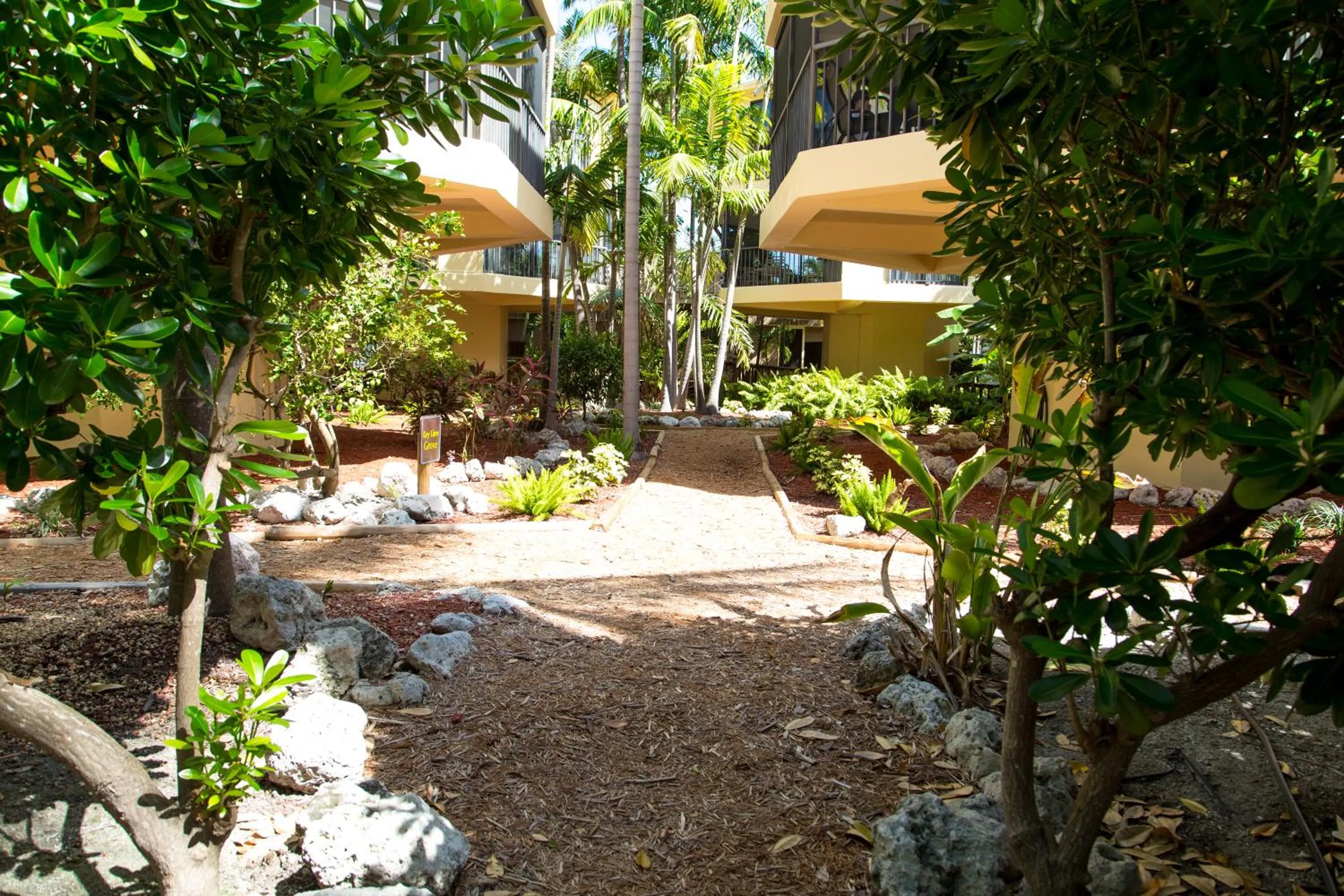 Garden in Coco Plum Beach & Tennis Club & Marina