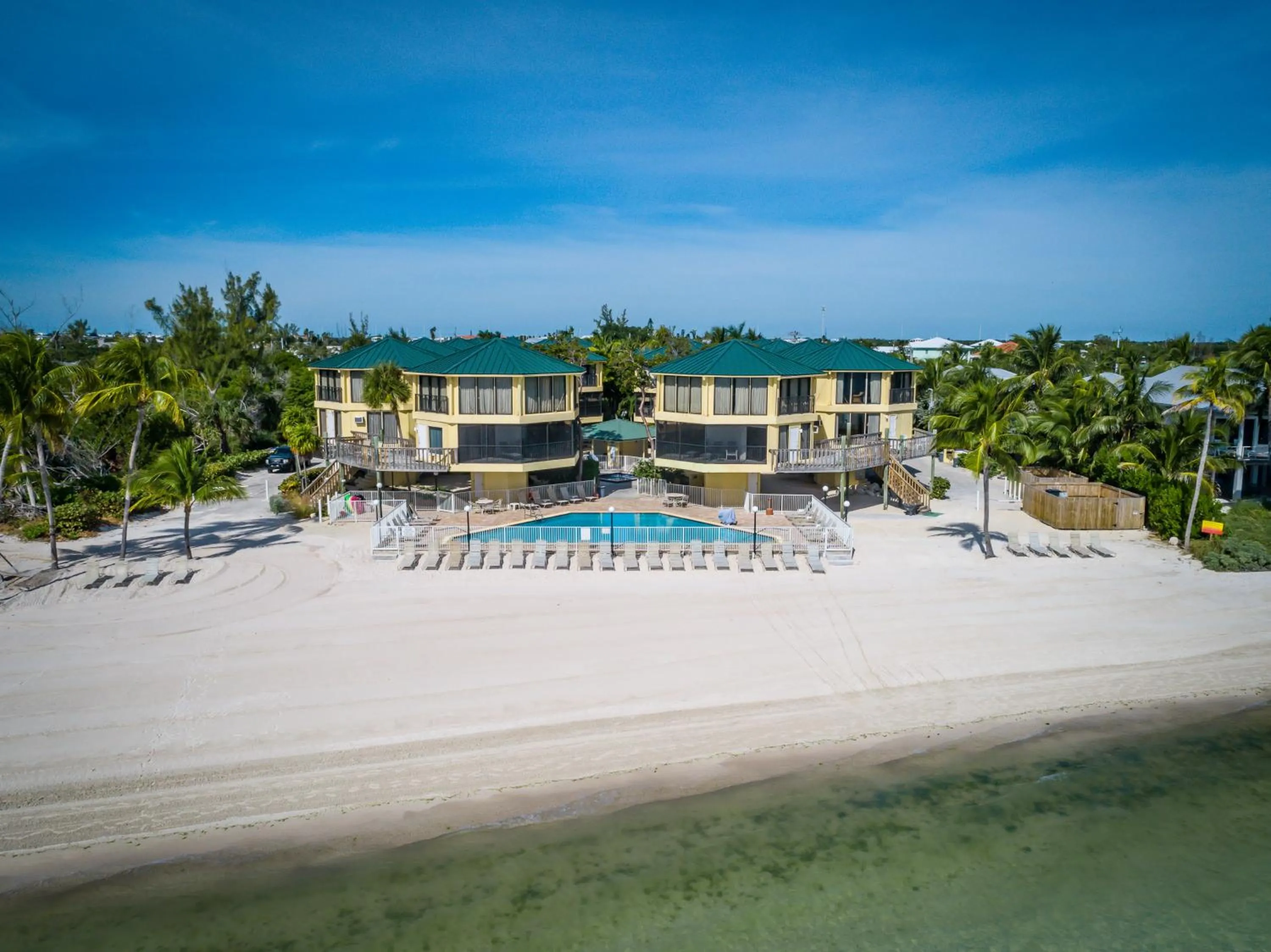 Bird's eye view in Coco Plum Beach & Tennis Club & Marina