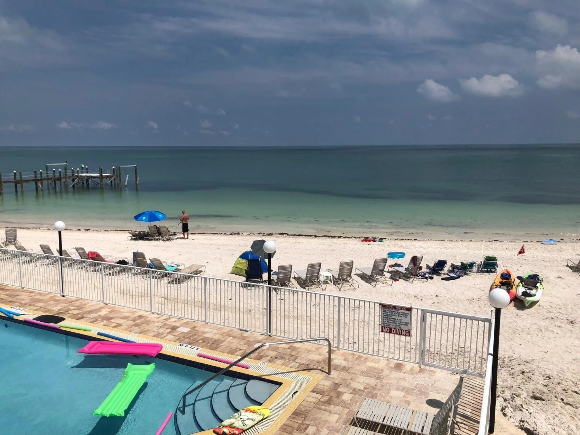 Beach in Coco Plum Beach & Tennis Club & Marina