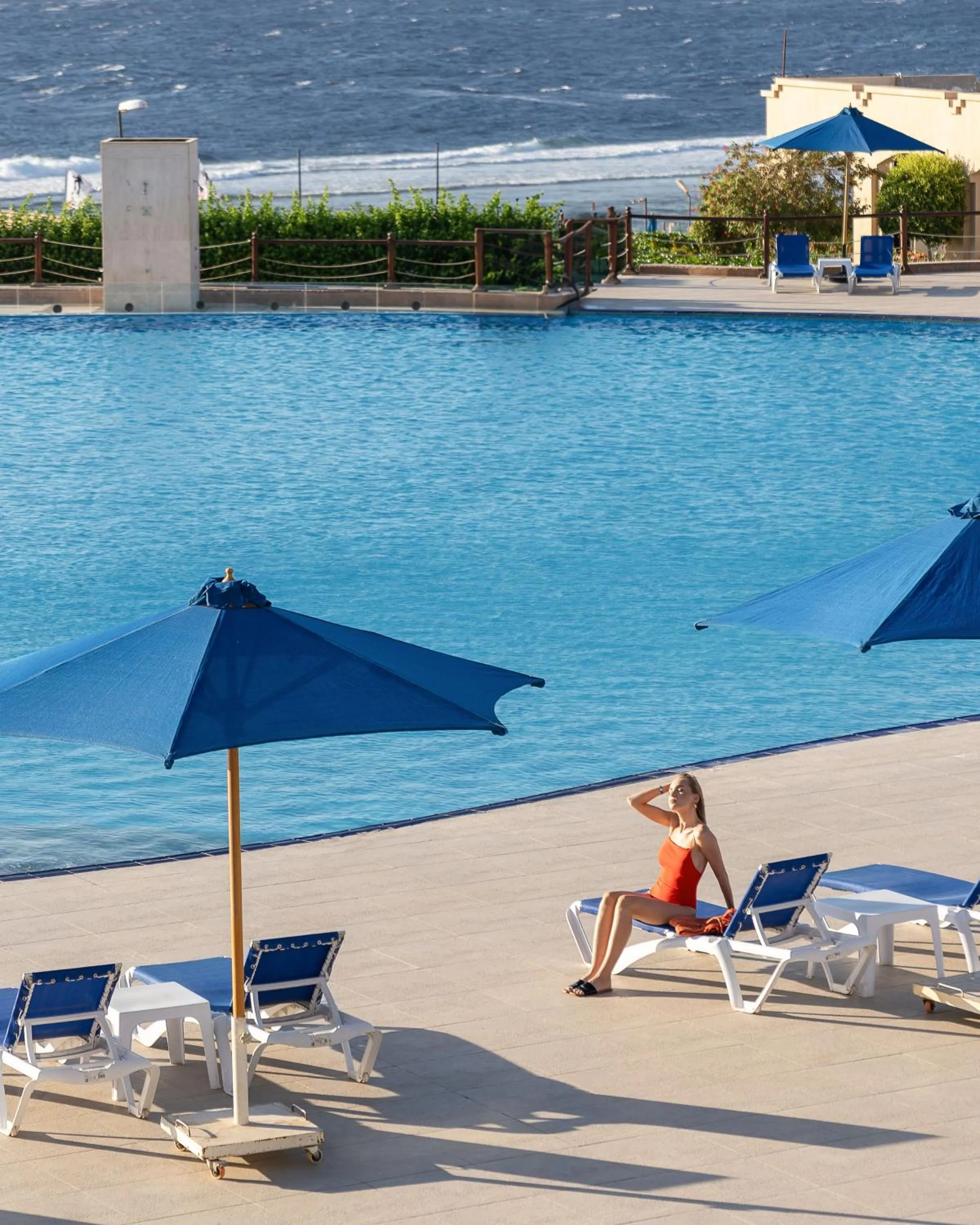 Swimming pool in Cleopatra Luxury Resort Sharm El Sheikh