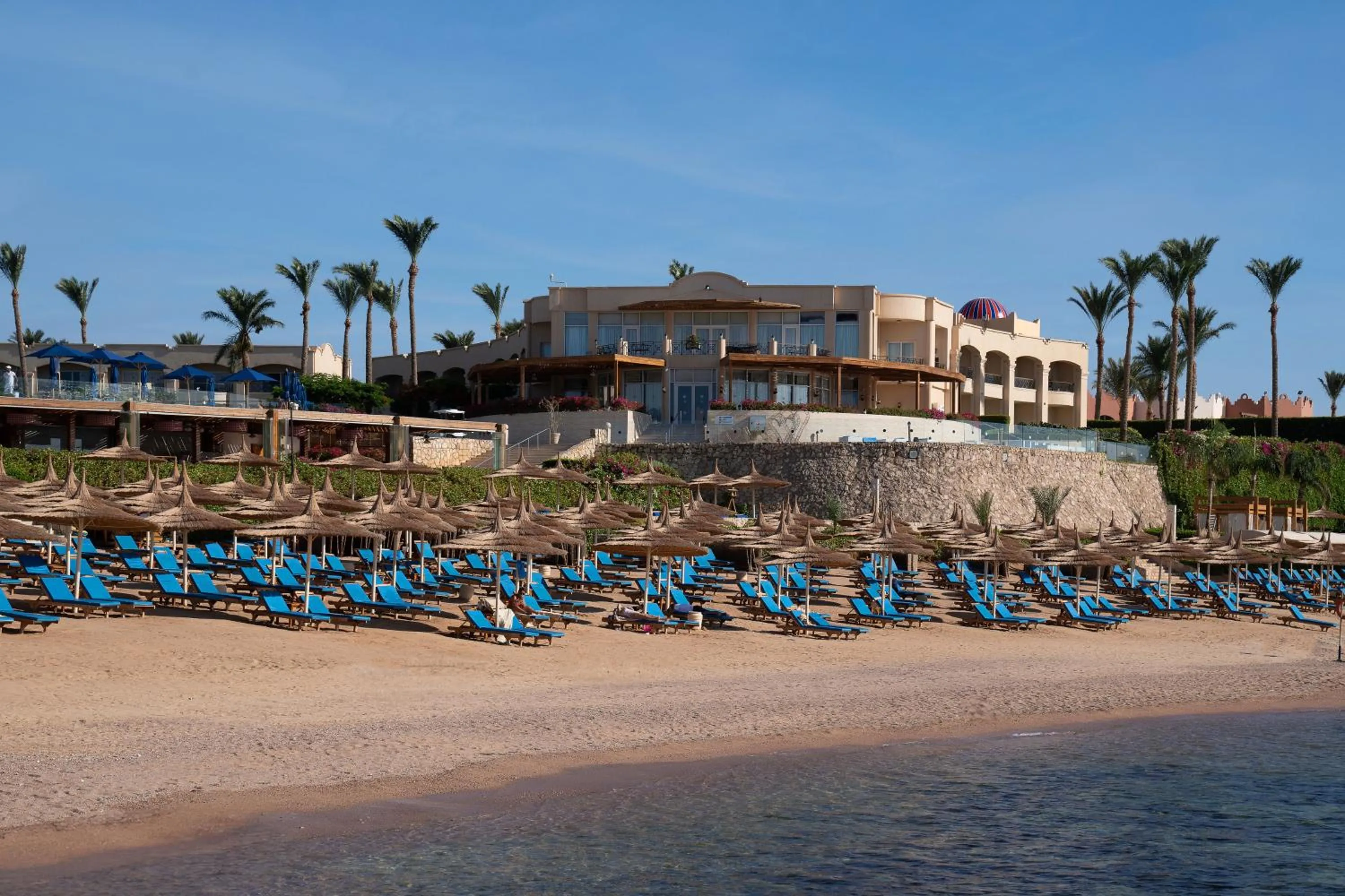 Beach in Cleopatra Luxury Resort Sharm El Sheikh