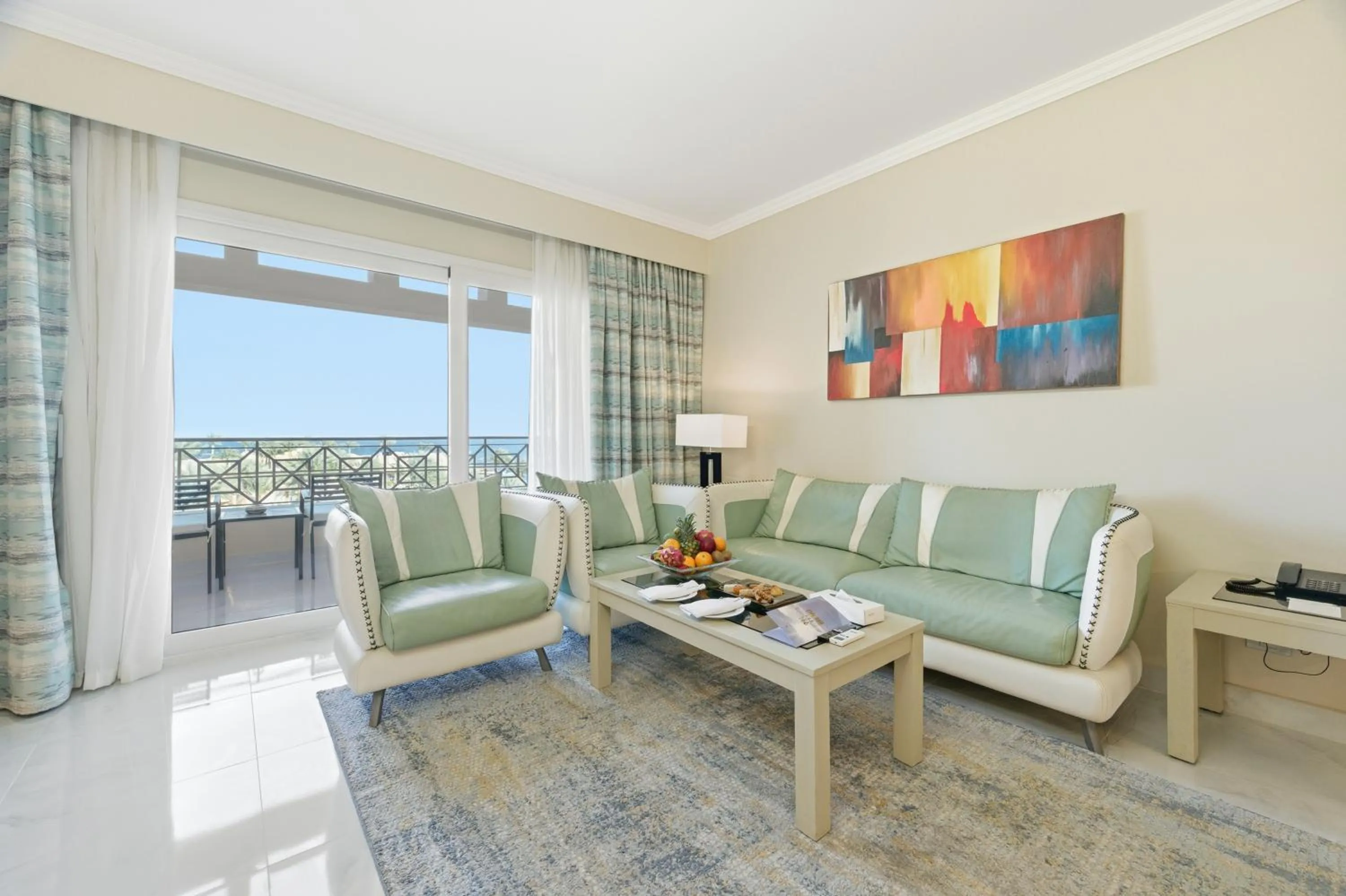 Living room in Cleopatra Luxury Resort Sharm El Sheikh