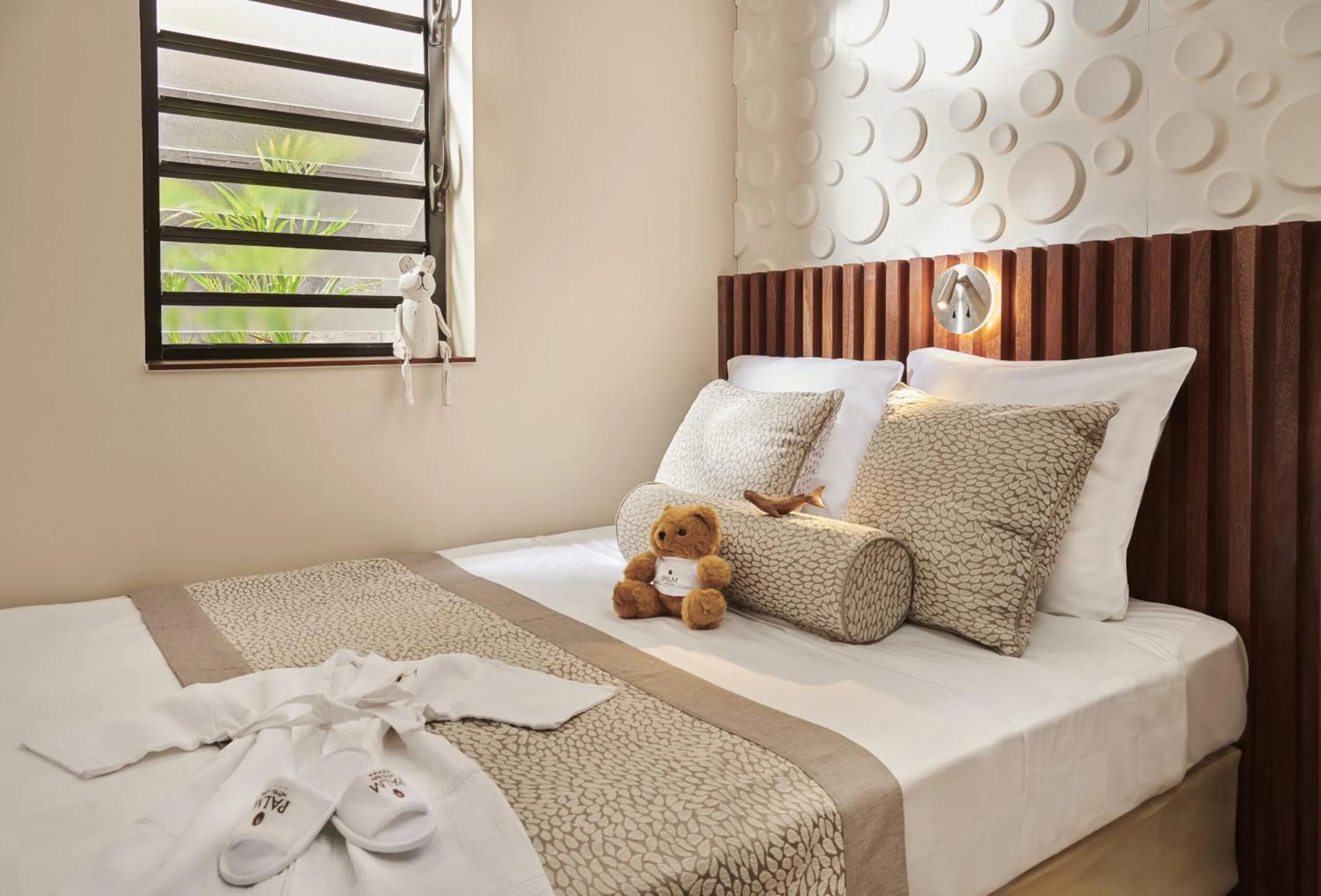 Bed in Palm Hotel & Spa