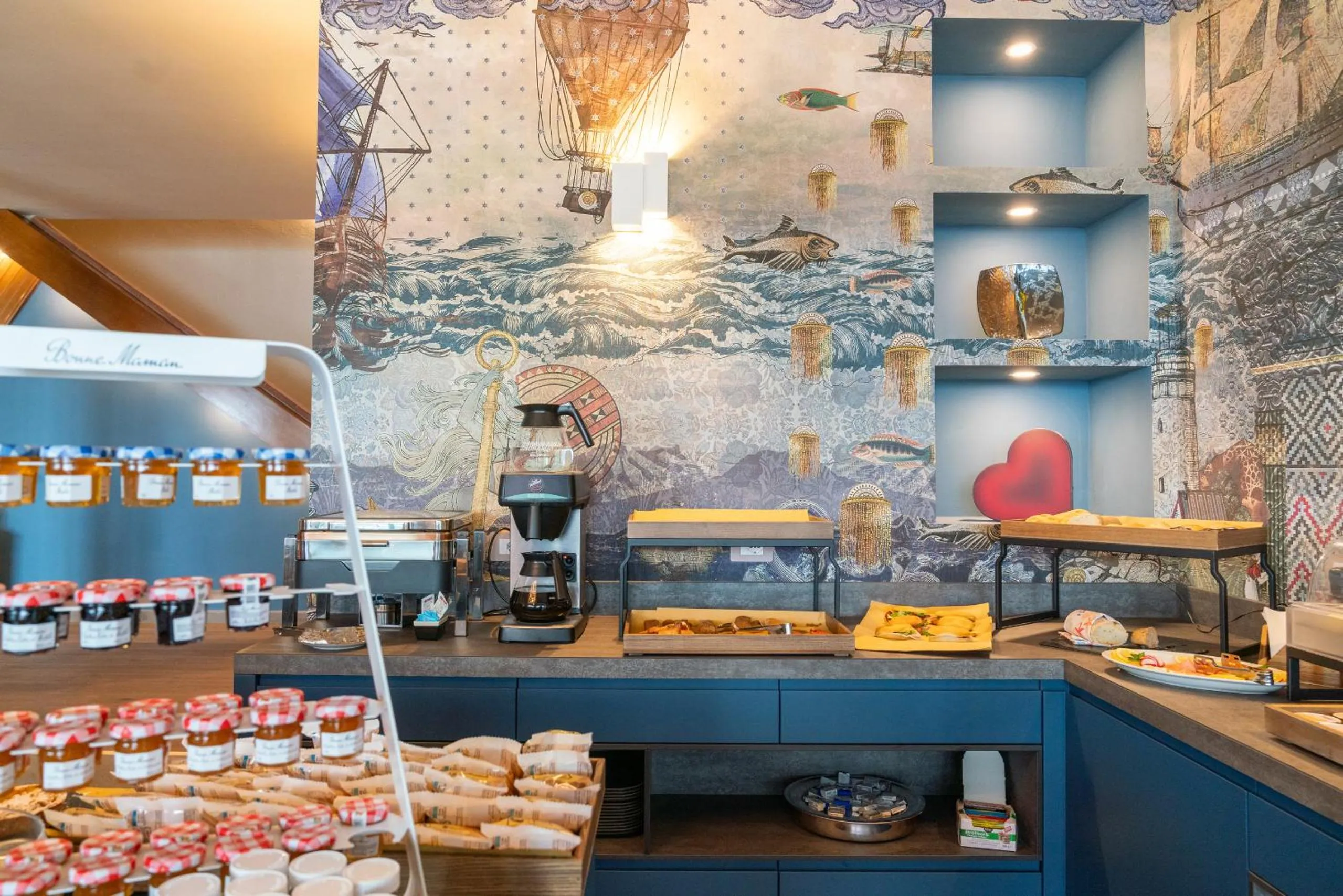 Breakfast in Hotel Baia di Talamone